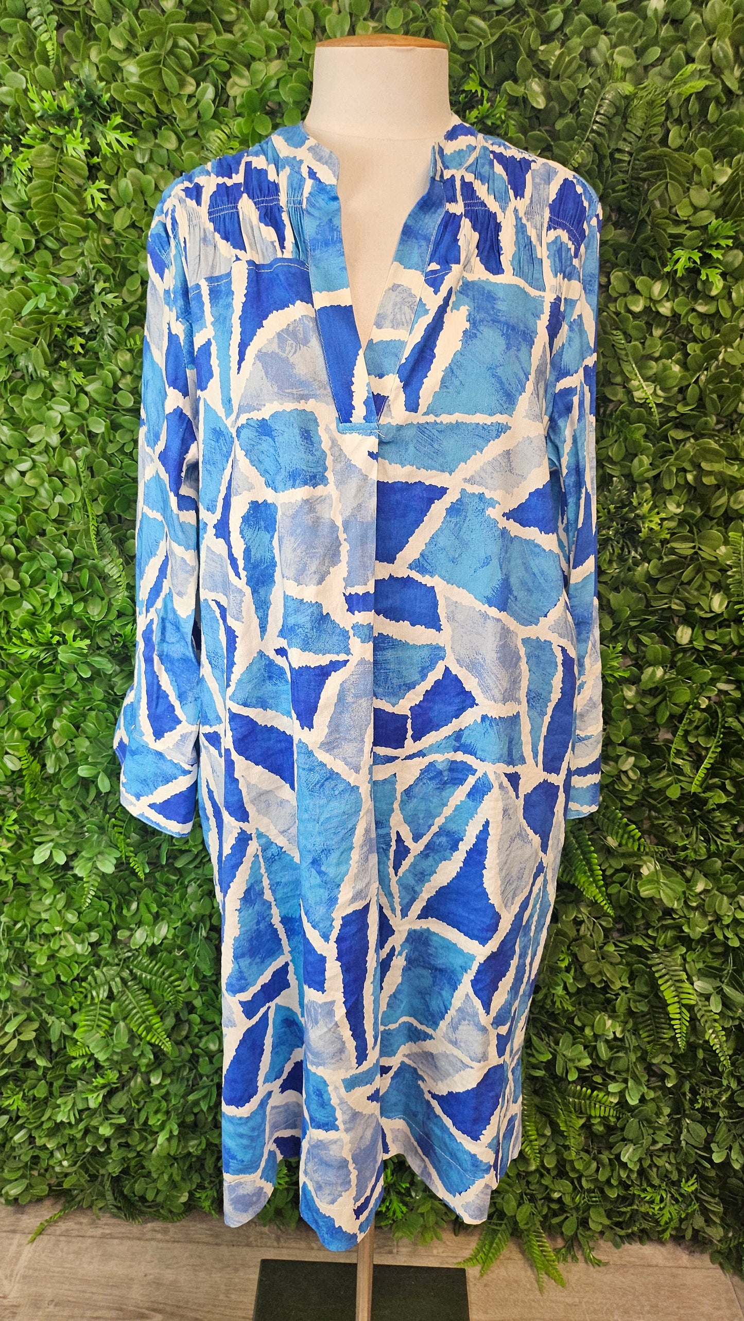 Jigsaw Multi Linen Blend Dress (16)