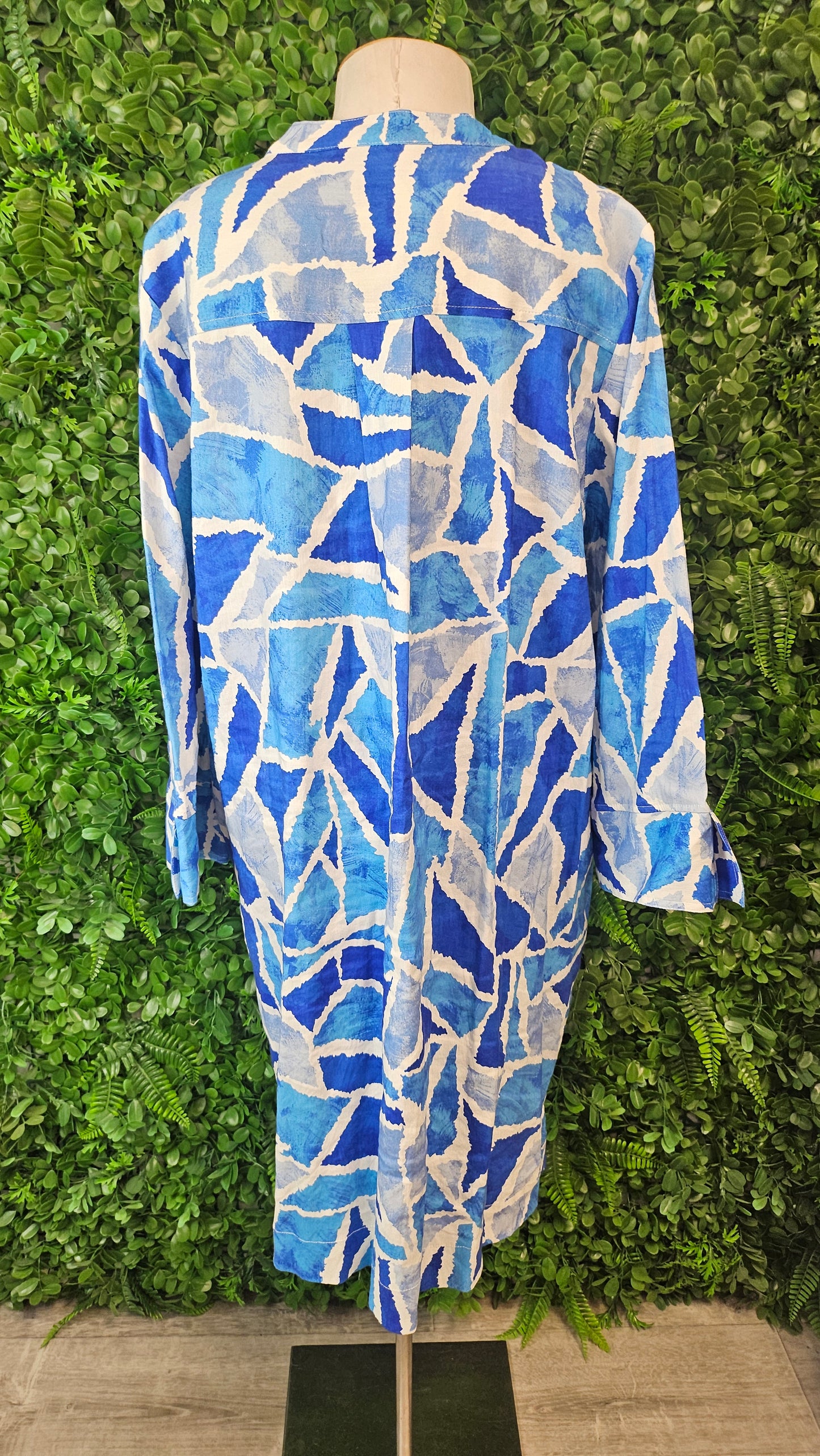 Jigsaw Multi Linen Blend Dress (16)