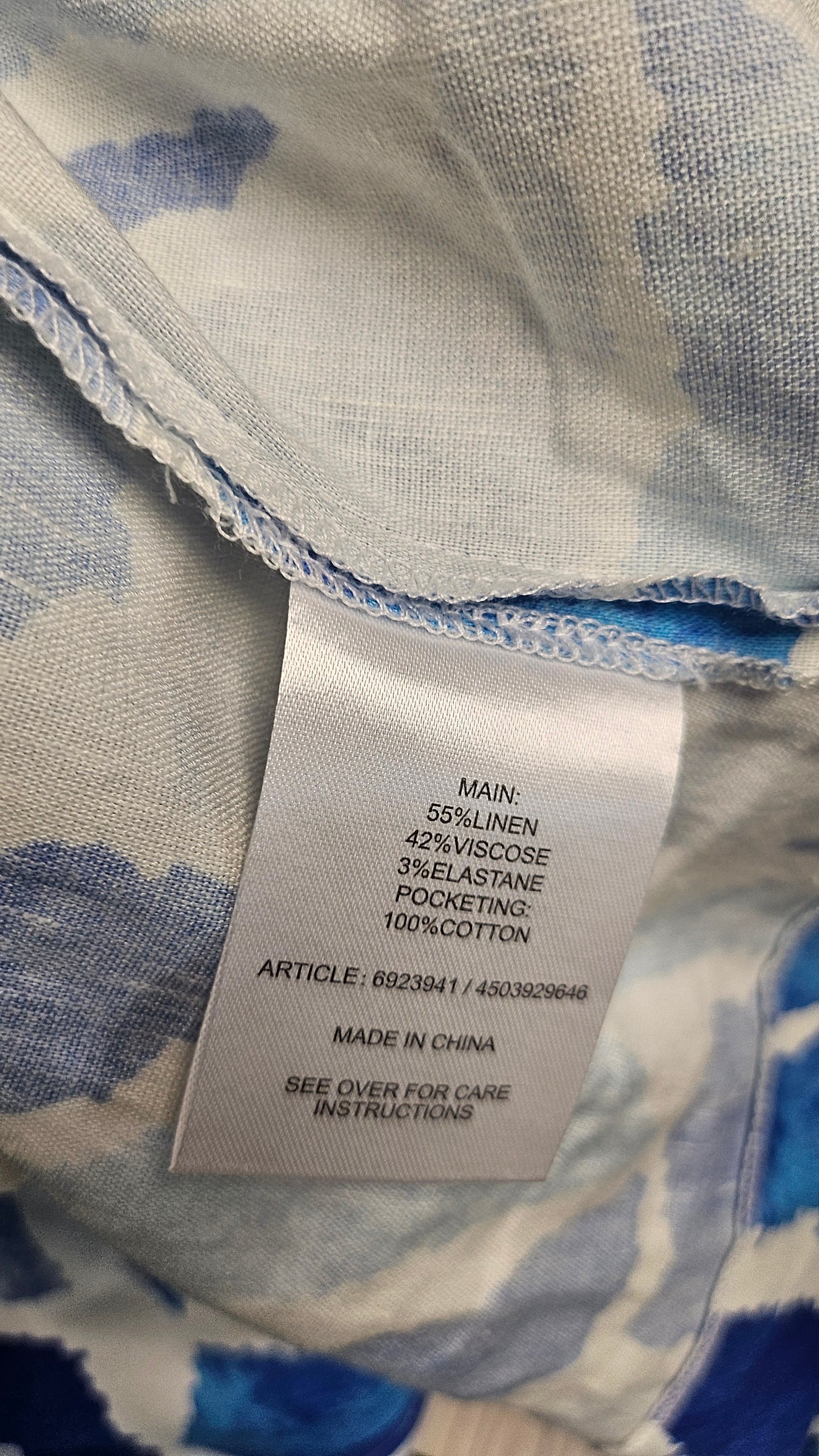 Jigsaw Multi Linen Blend Dress (16)
