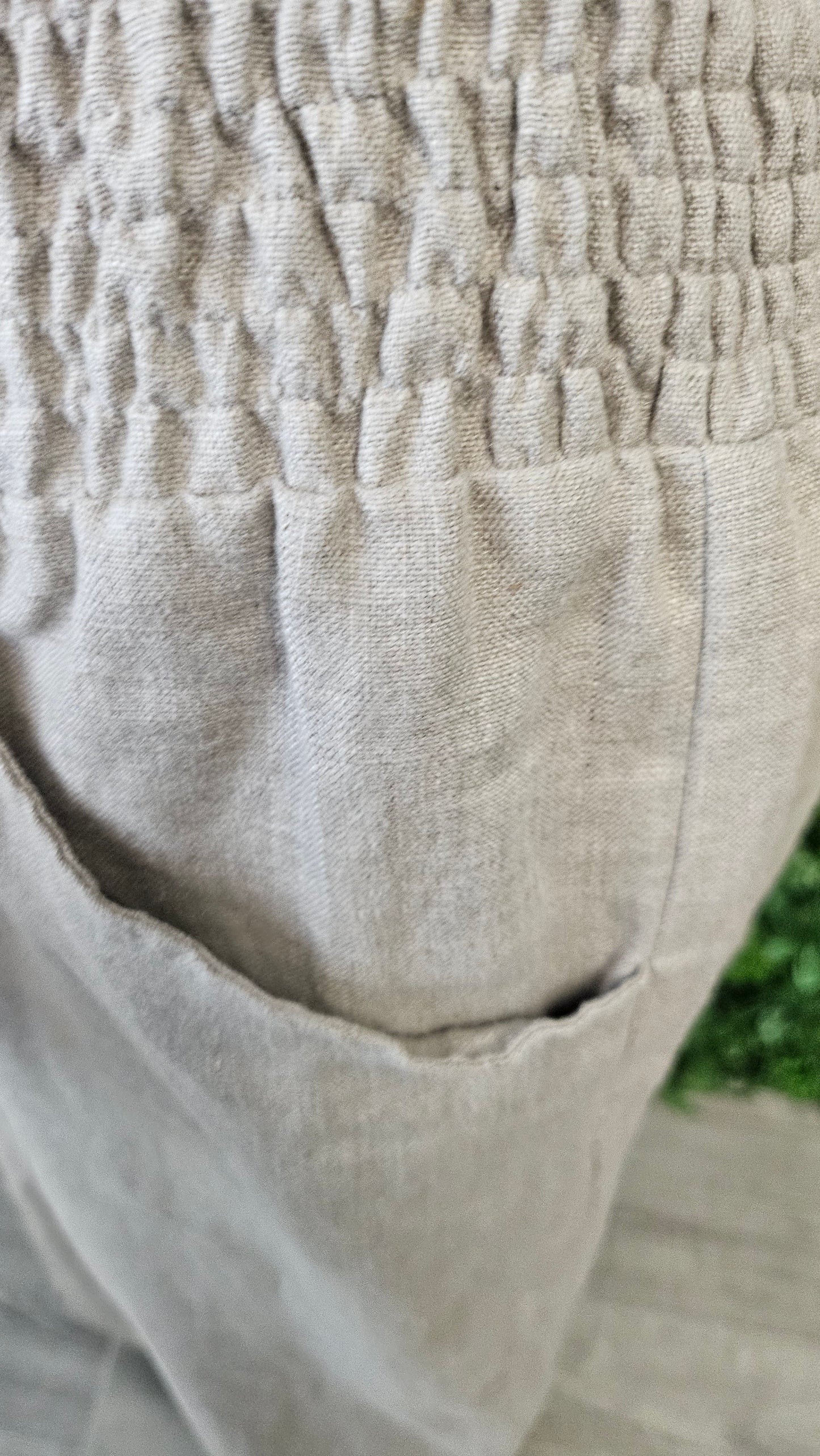 Nomad Oat Linen Ankle Grazer (14-16)