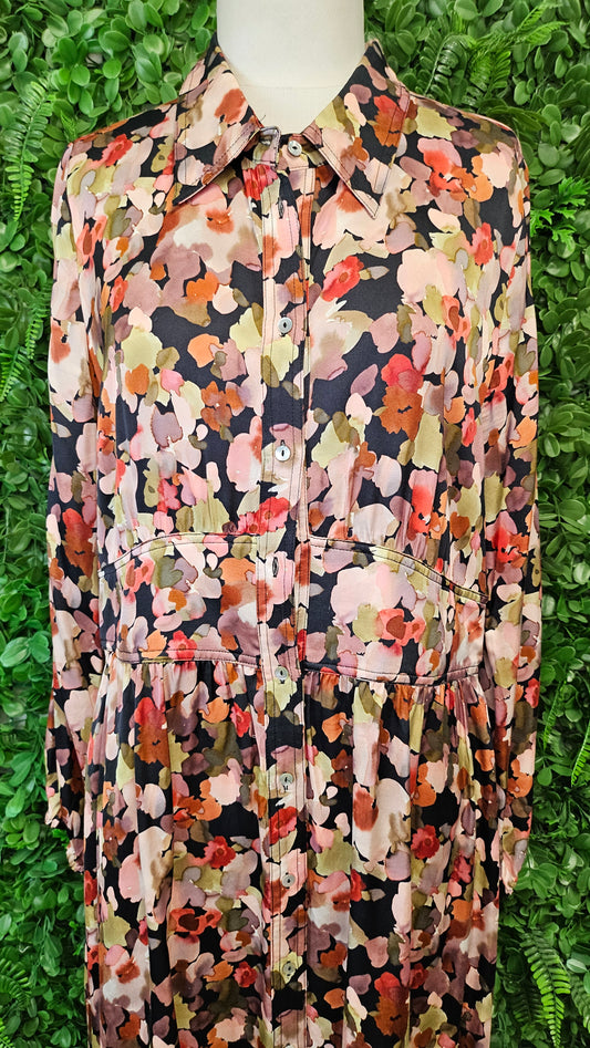 Vassalli Multi Shirt Dress BNWT (12)