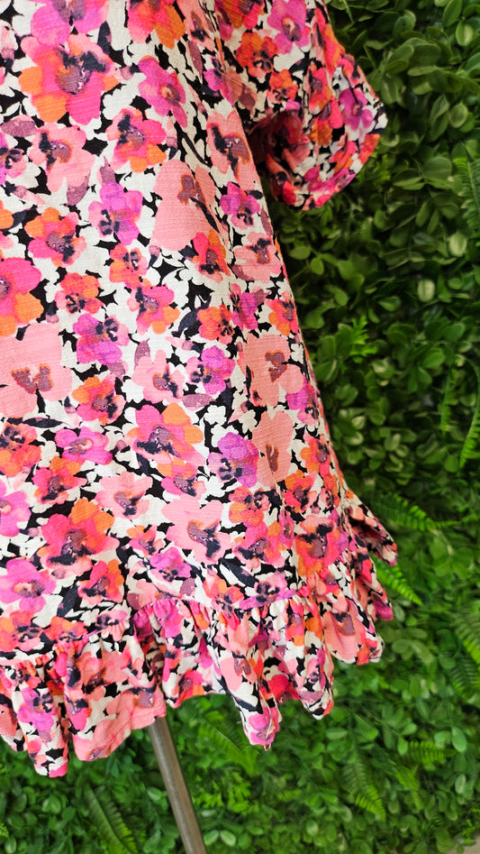 Decjuba  Floral Top (10-12)