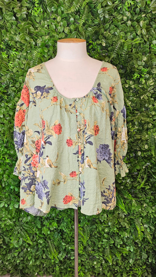 Ebby and I Floral High/Low Top (14)