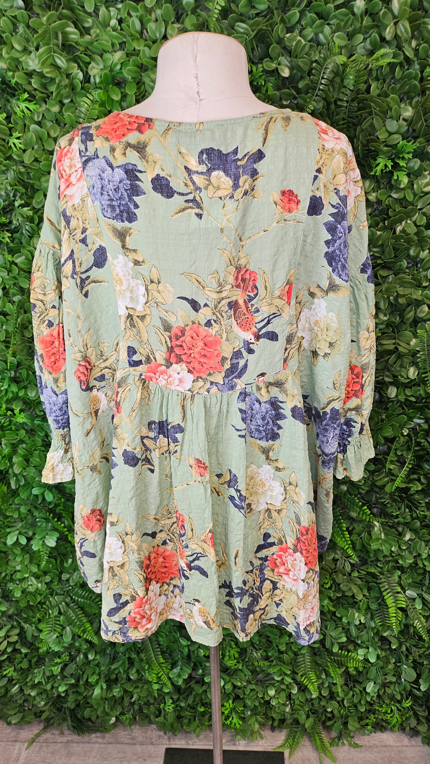 Ebby and I Floral High/Low Top (14)