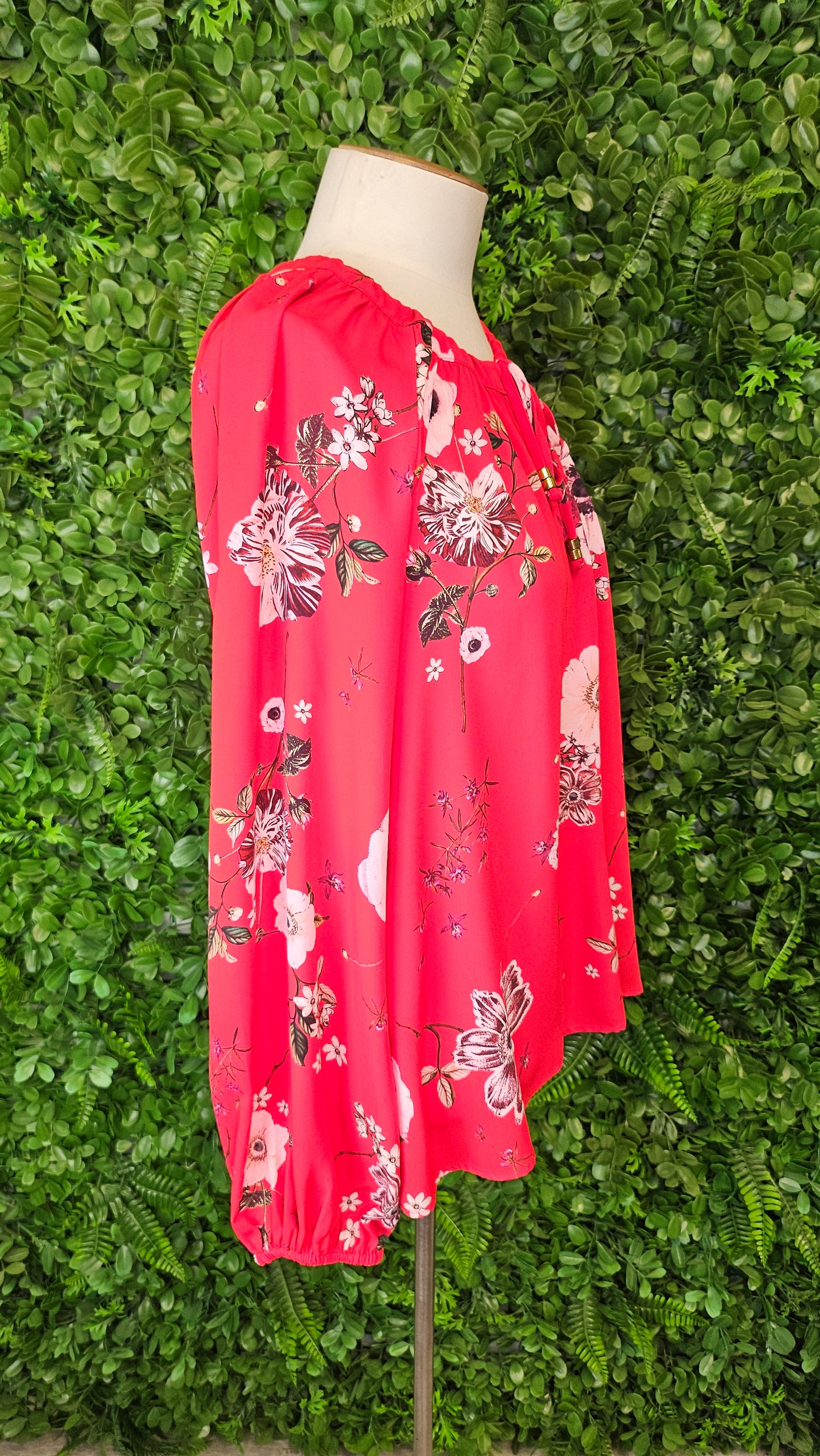 Stella Red Floral Top (10)