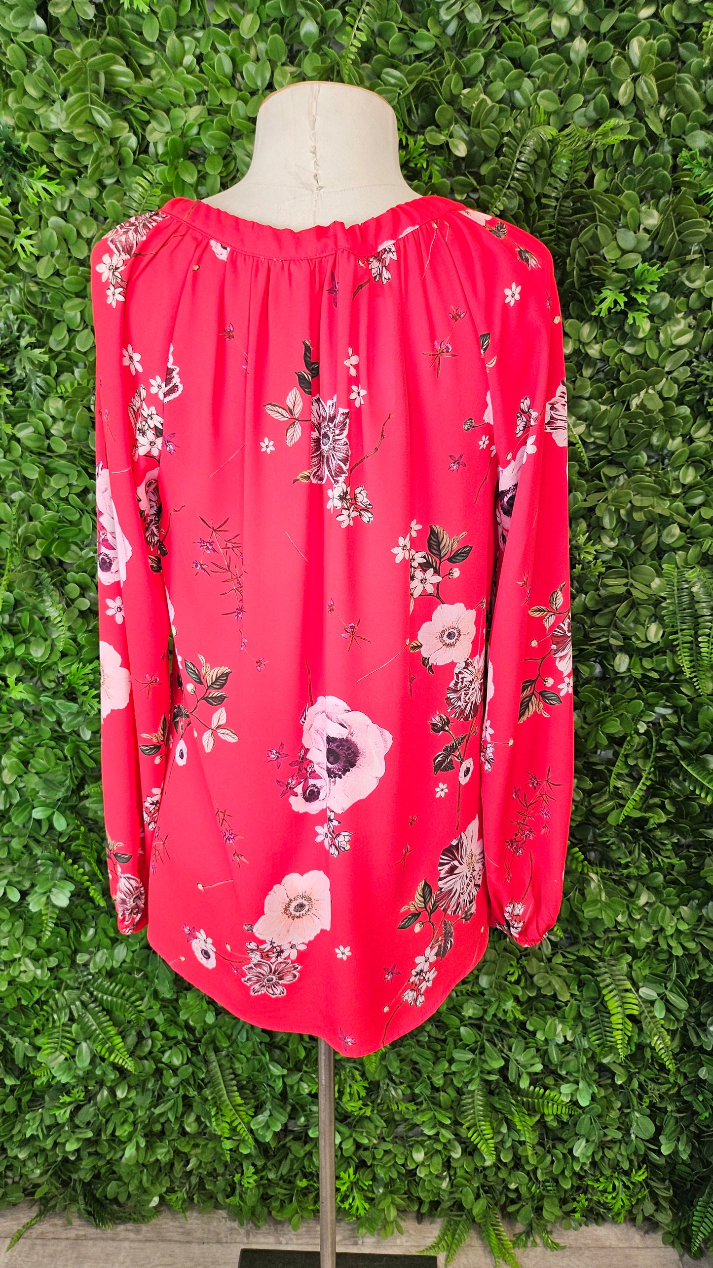Stella Red Floral Top (10)