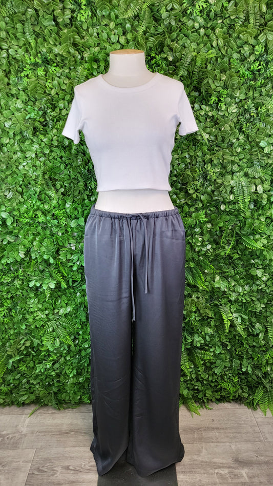 Silent Theory Petrol Silky Wide Leg Pants (10)