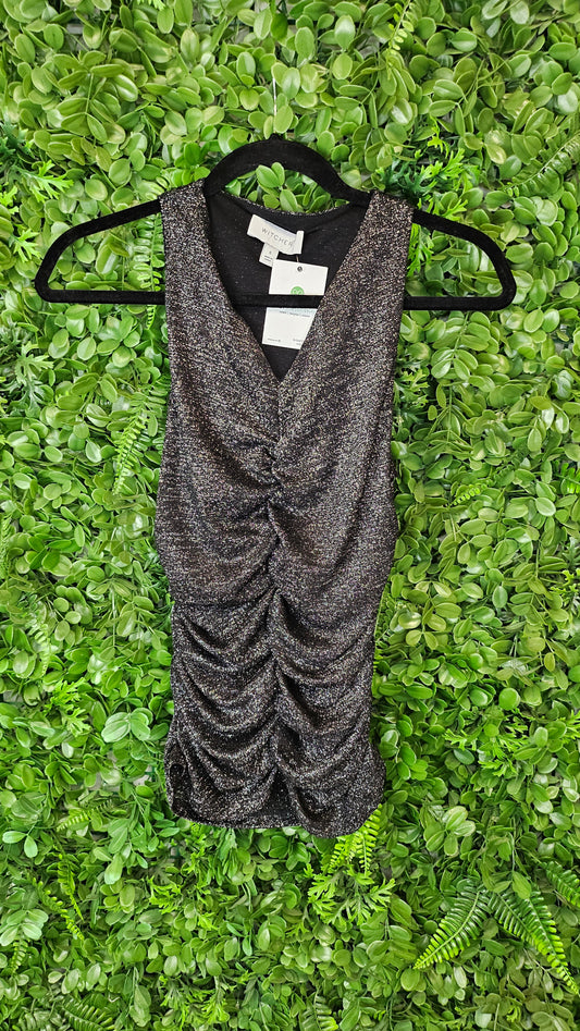 Witchery Black Ruched Tank (10)