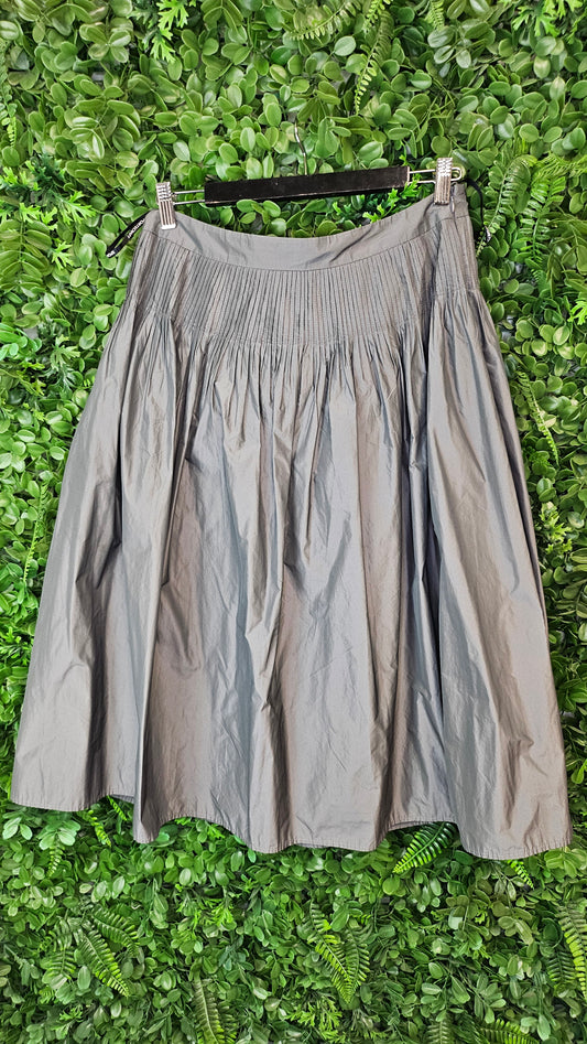 Sportscraft Silver Pintuck Skirt BNWT (10)