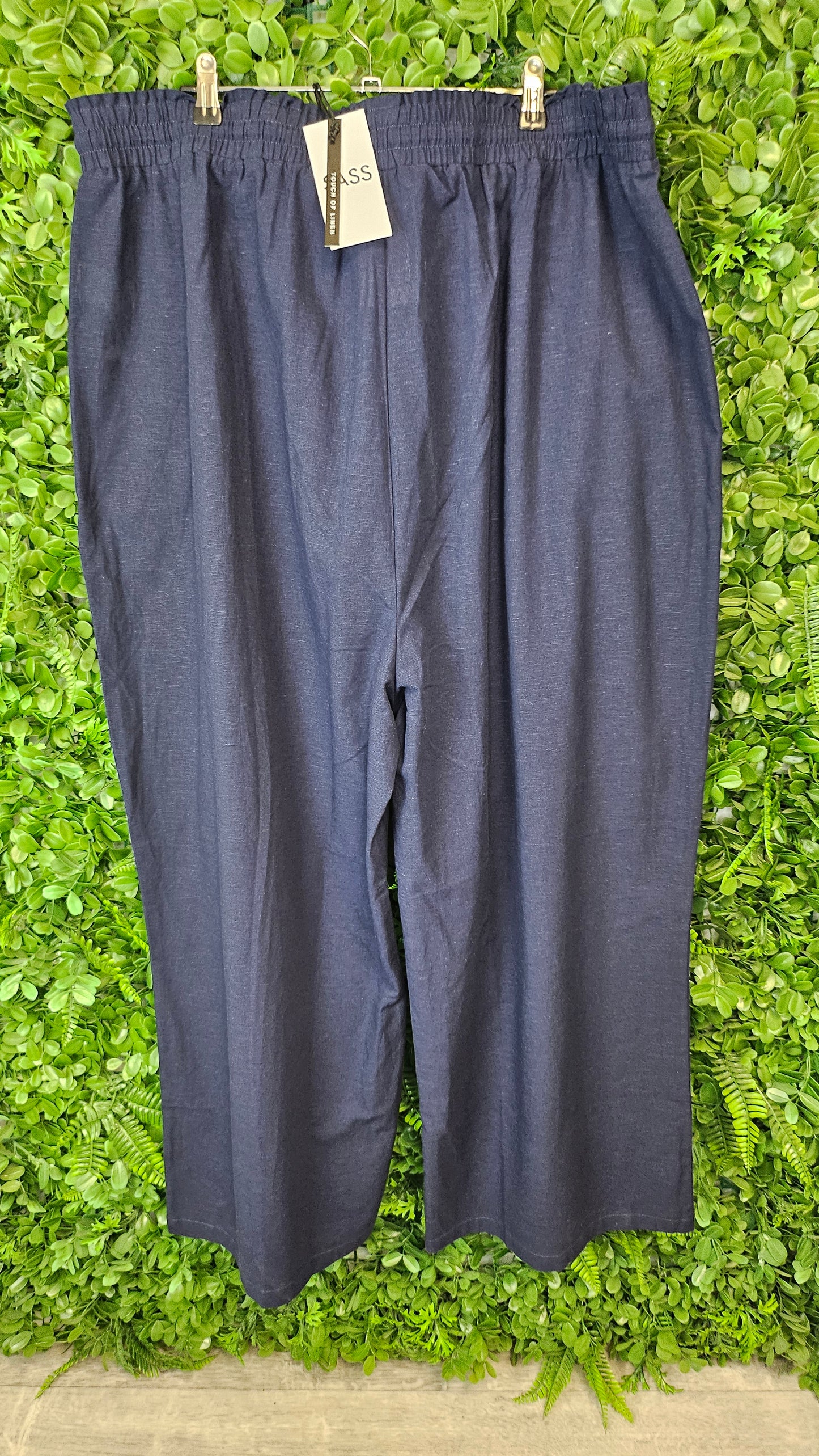 Sass Navy Odell Pant BNWT (22)