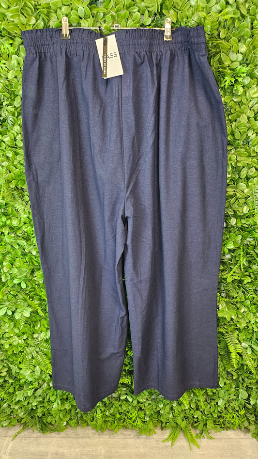 Sass Navy Odell Pant BNWT (22)