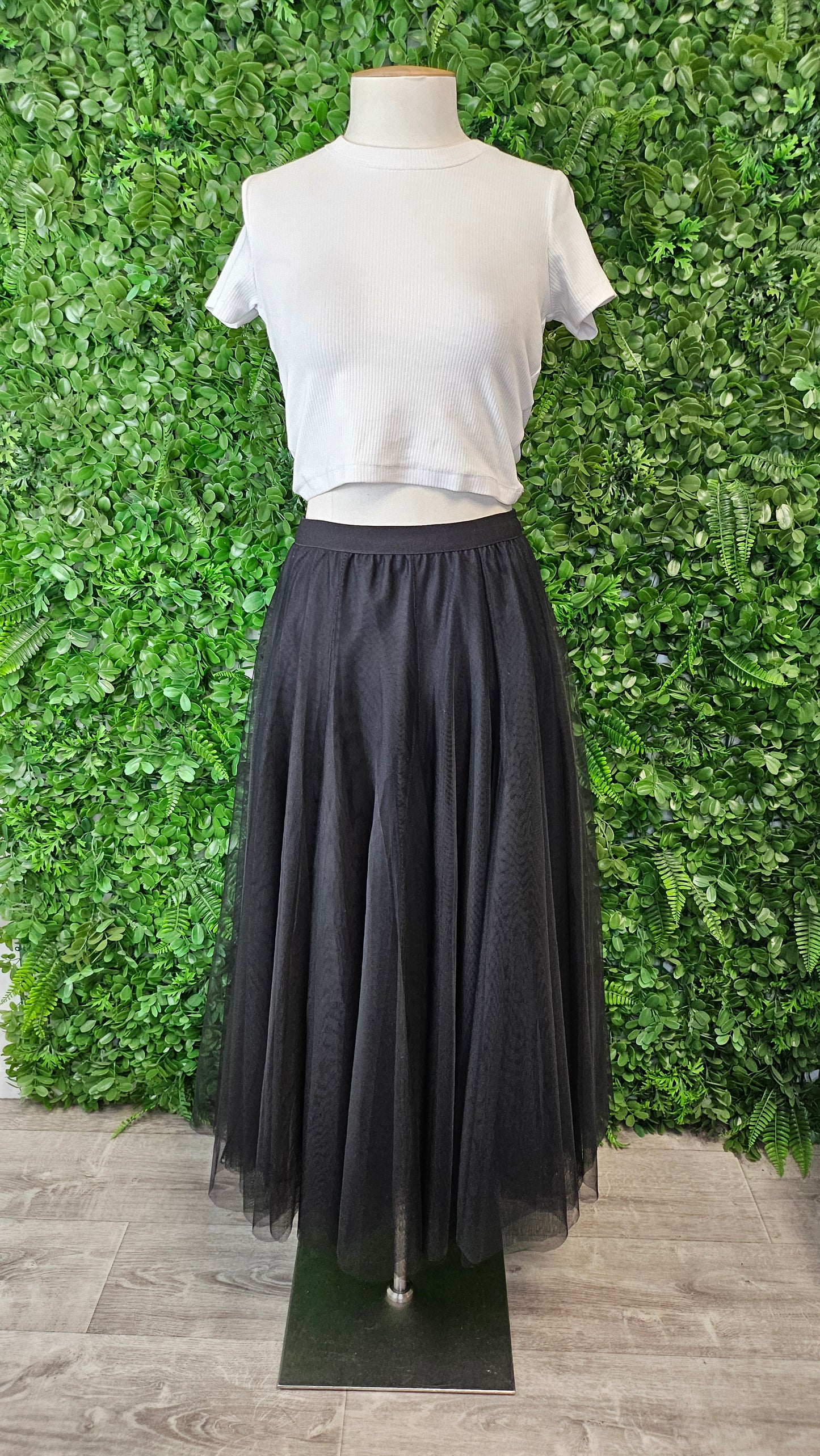 Minx Black Tulle Skirt (12)
