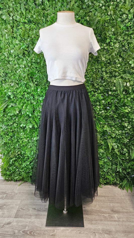 Minx Black Tulle Skirt (12)