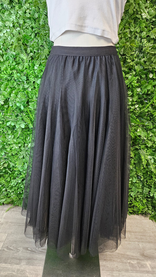 Minx Black Tulle Skirt (12)