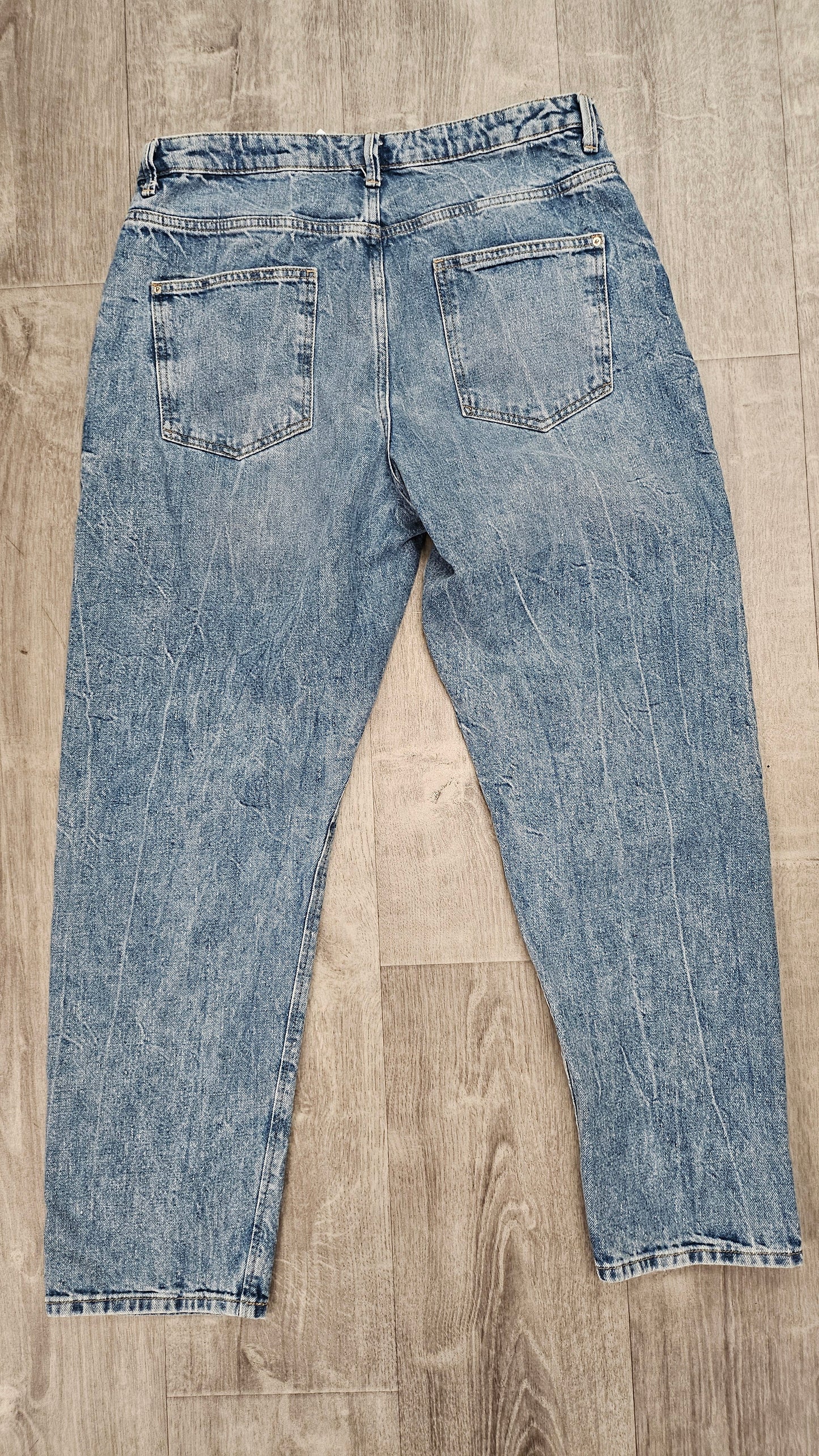 Zara Washed Baggy Jean (12)