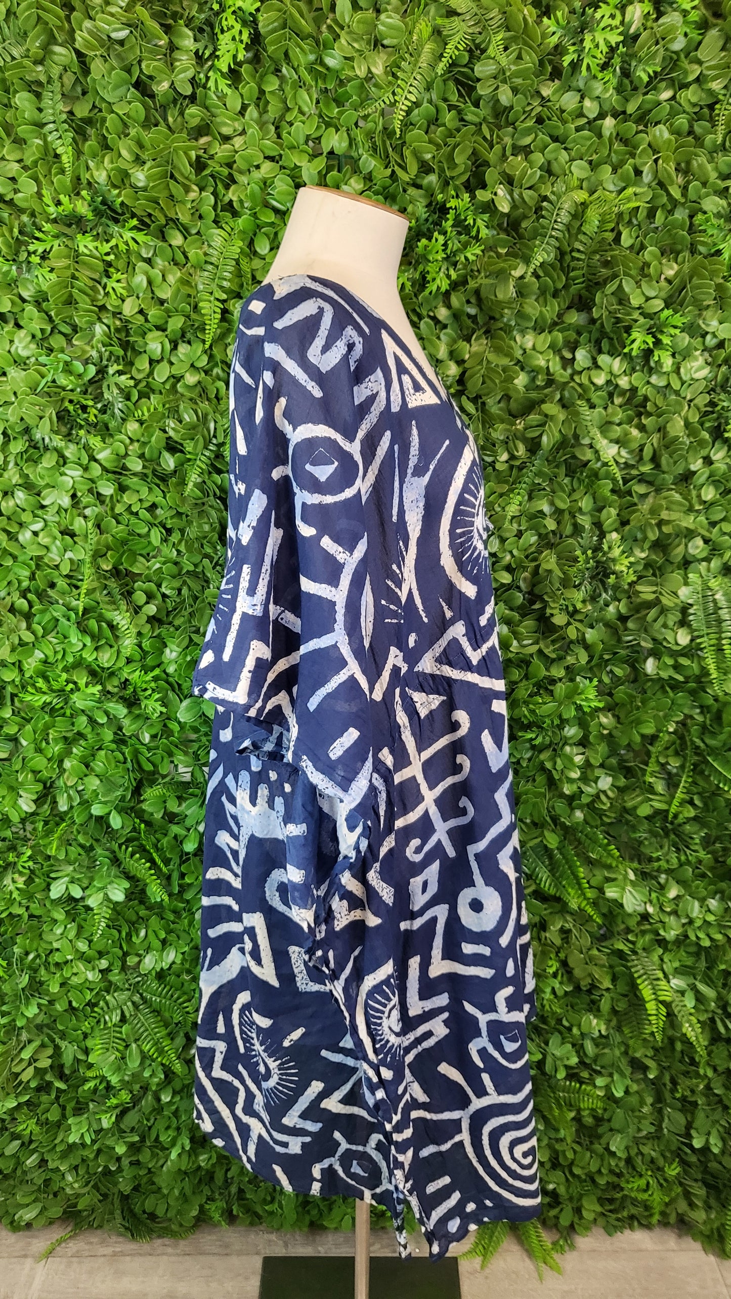 Blue Bungalow Blue Print Kaftan (18)