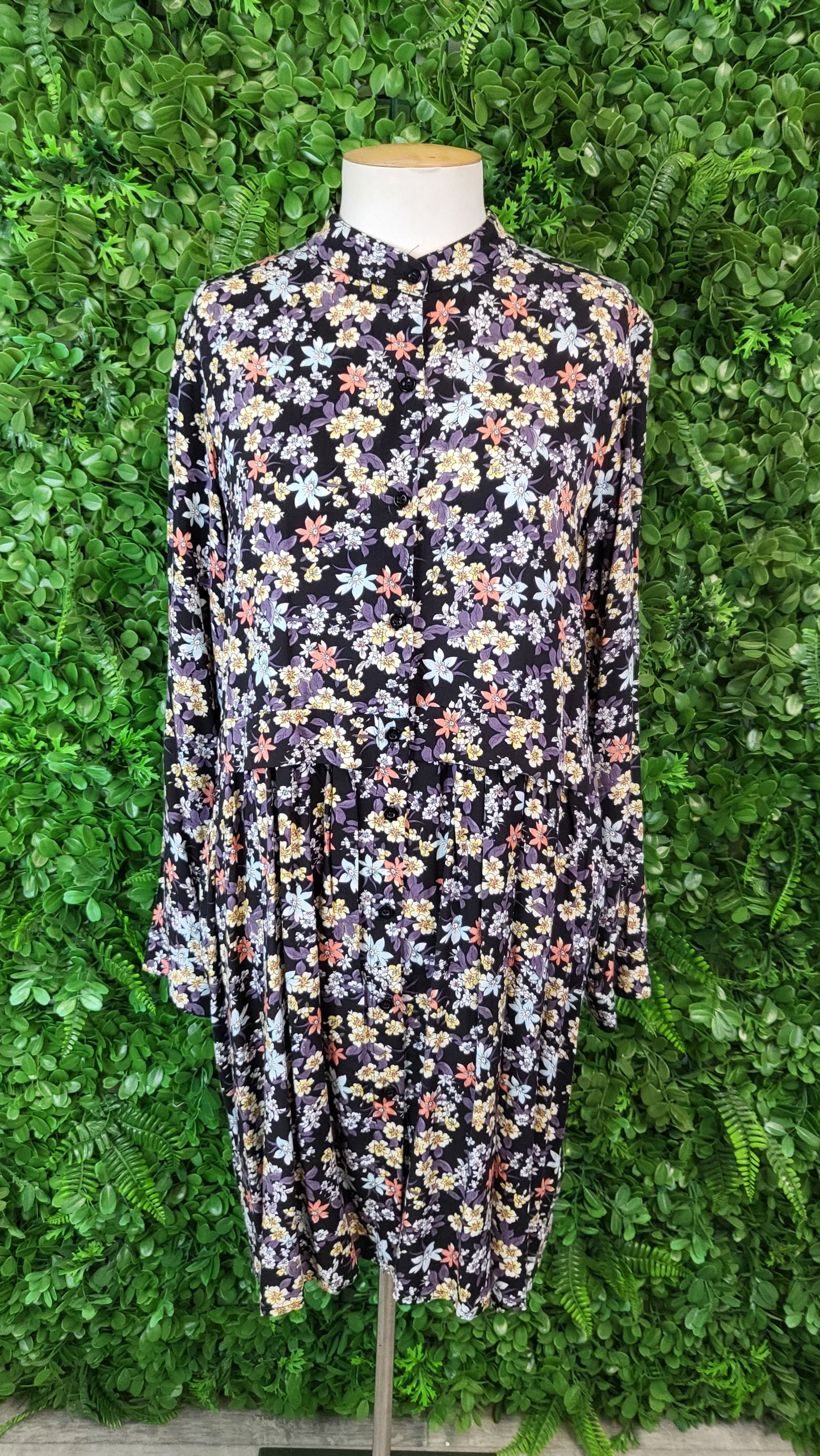 Cordelia Floral Shirt Dress (10)