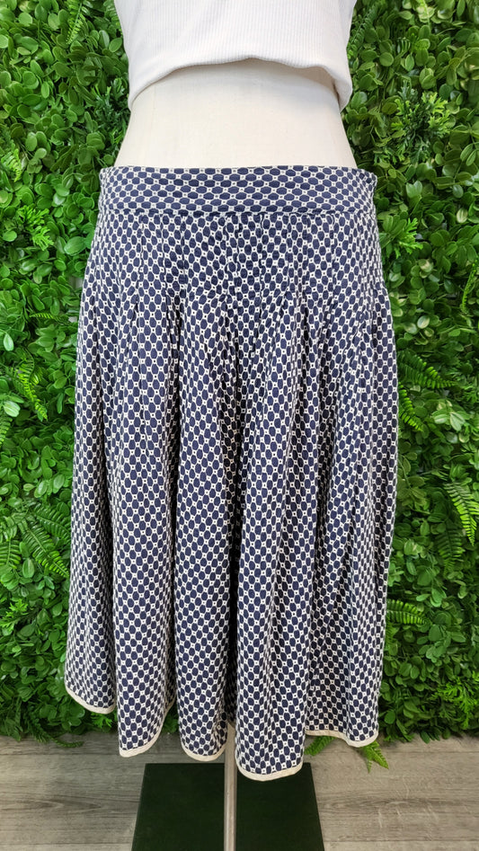 Cooper Navy/white Tic Tac Toe Skirt (10)
