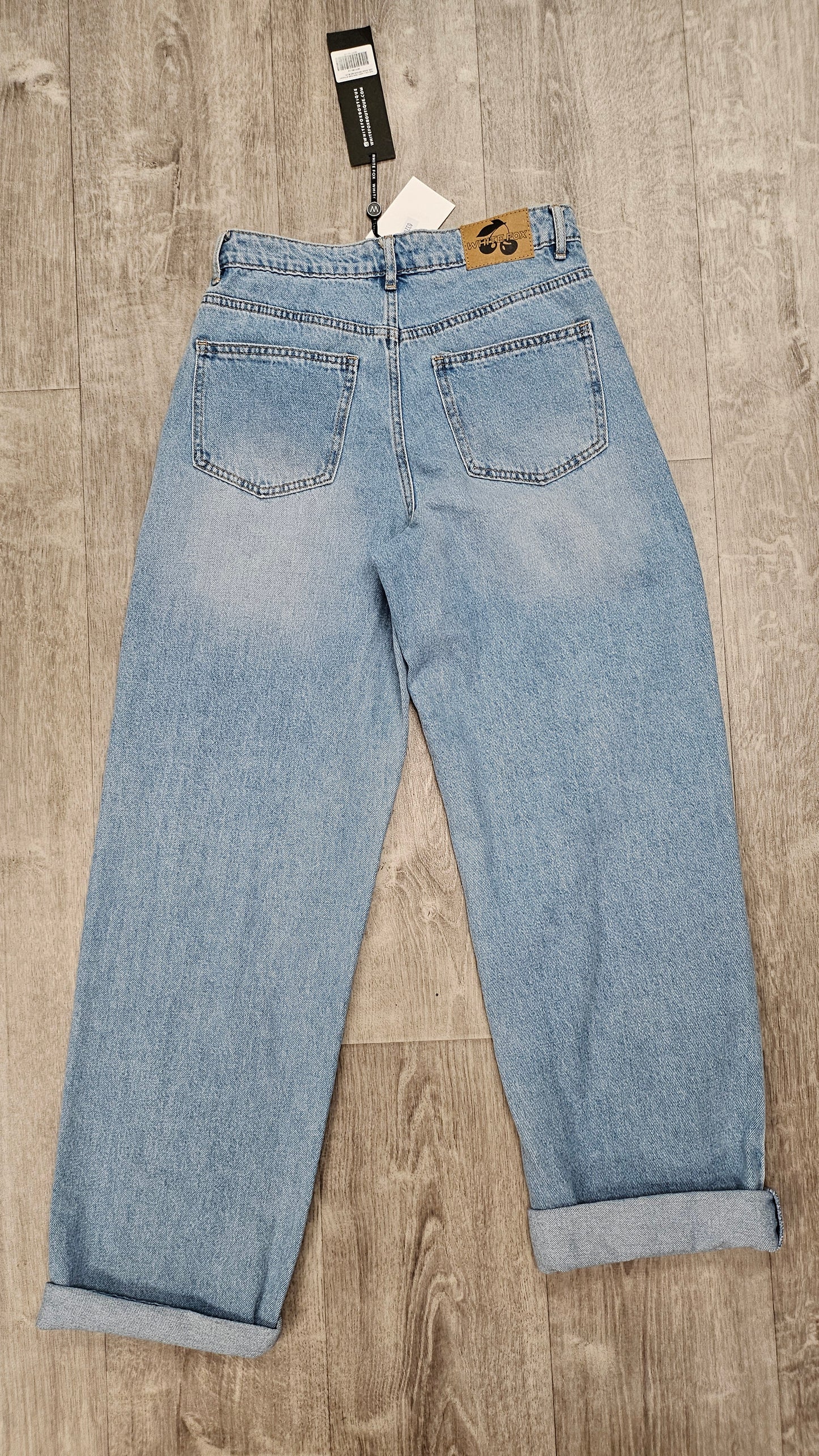 White Fox Mid Blue One Call Away Jeans BNWT (10)