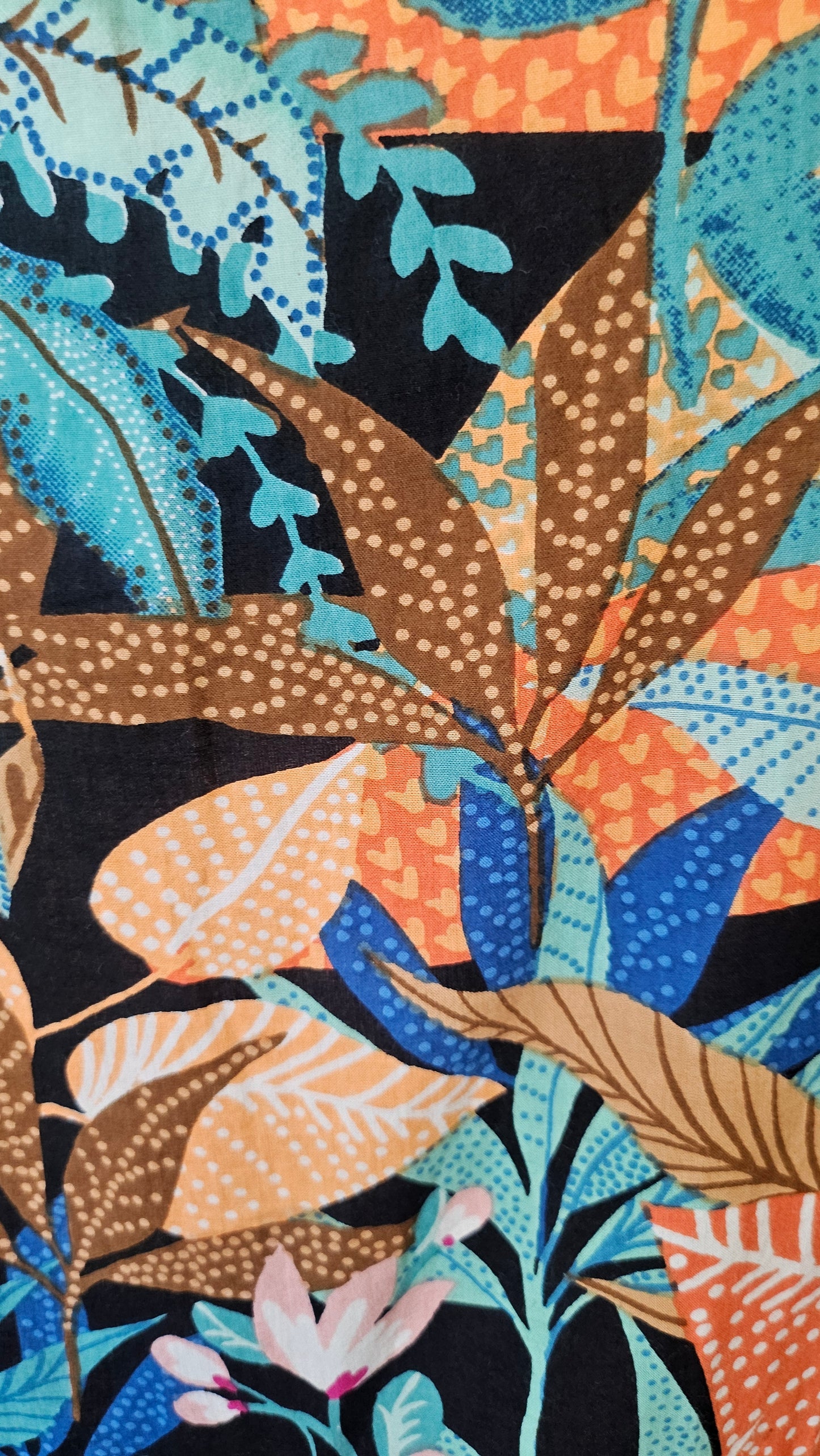 Orientique Multi Patterned Dress (12)