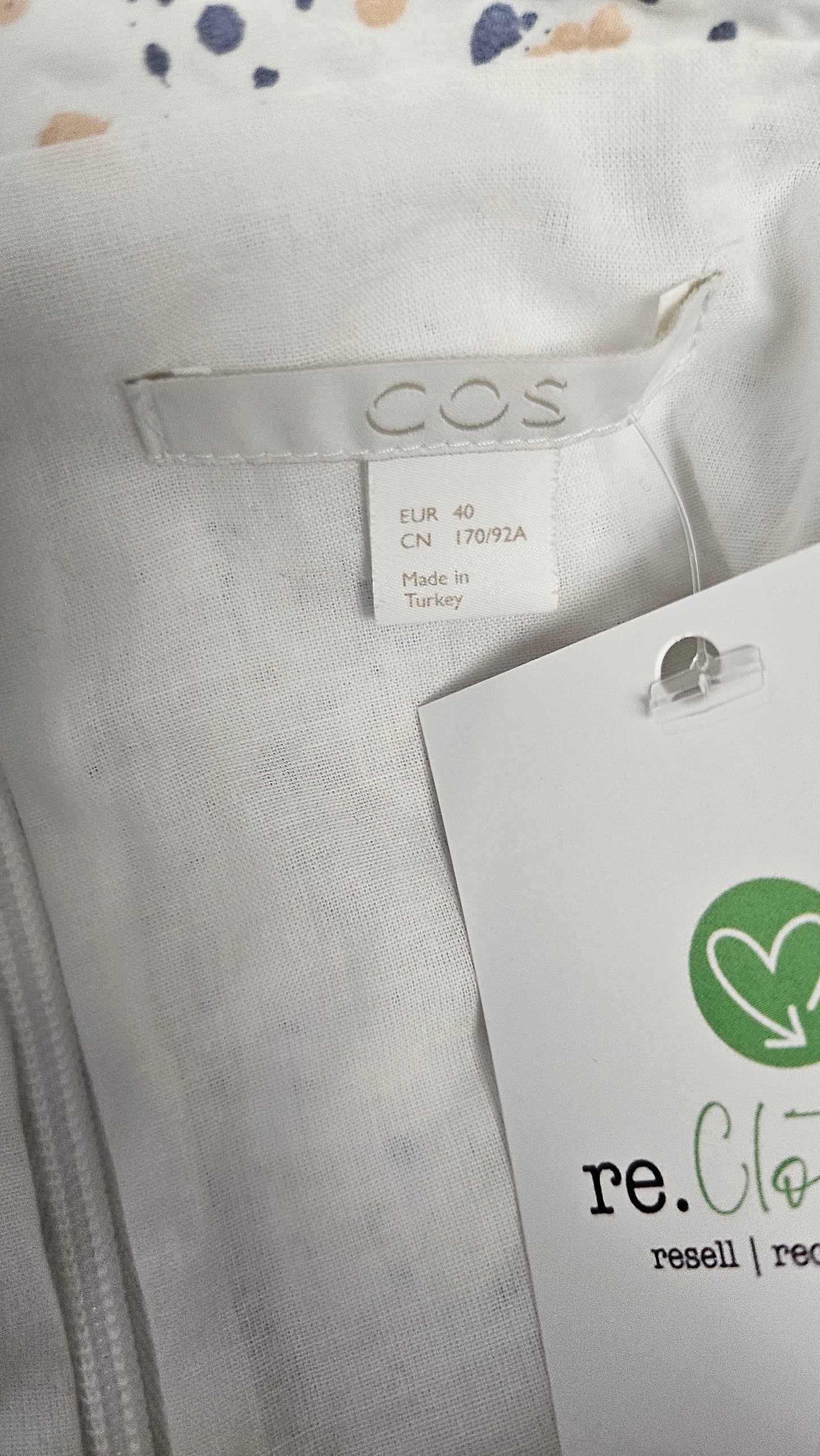 Cos Print Splatter Top (10-12)