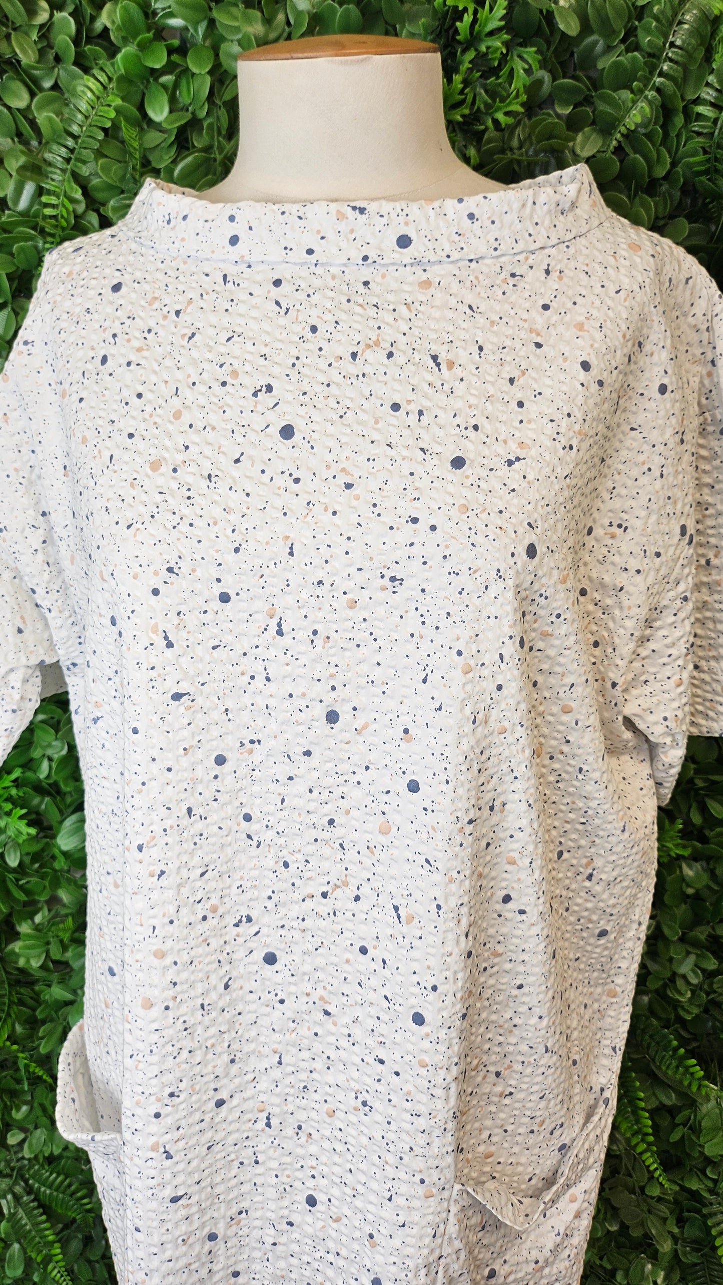 Cos Print Splatter Top (10-12)