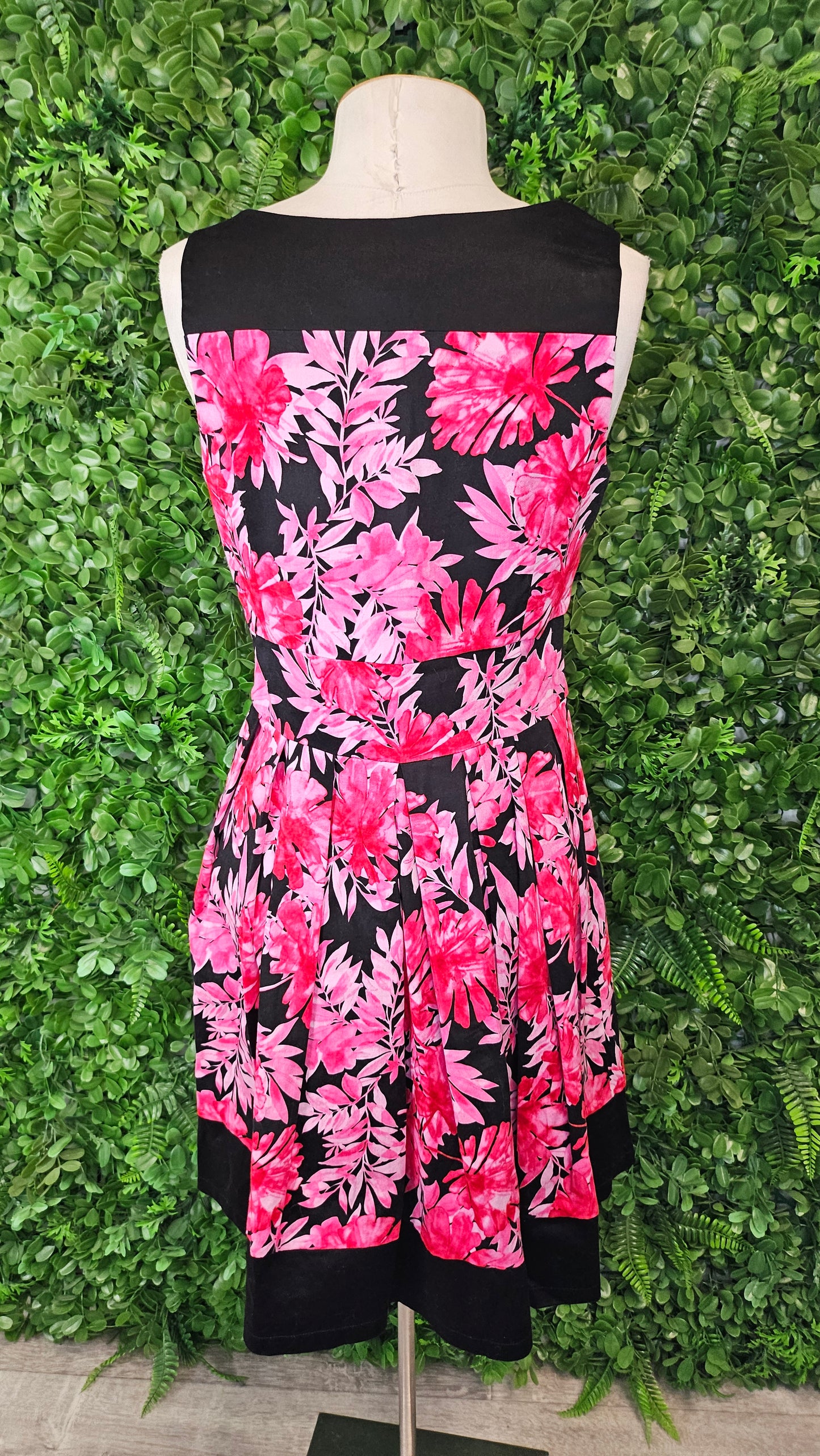 L'officiel Floral Fit & Flare Dress (10)