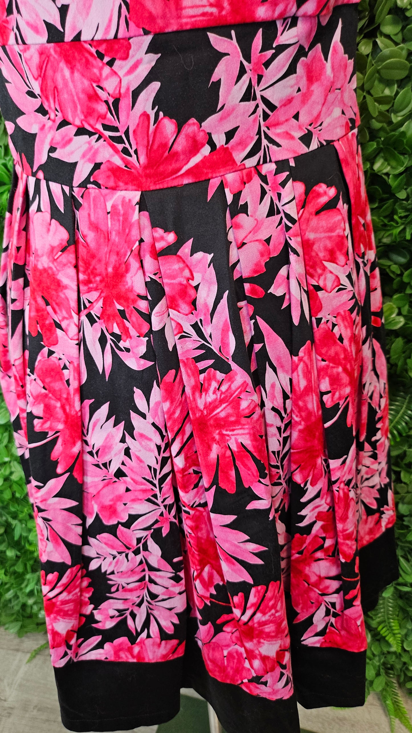 L'officiel Floral Fit & Flare Dress (10)