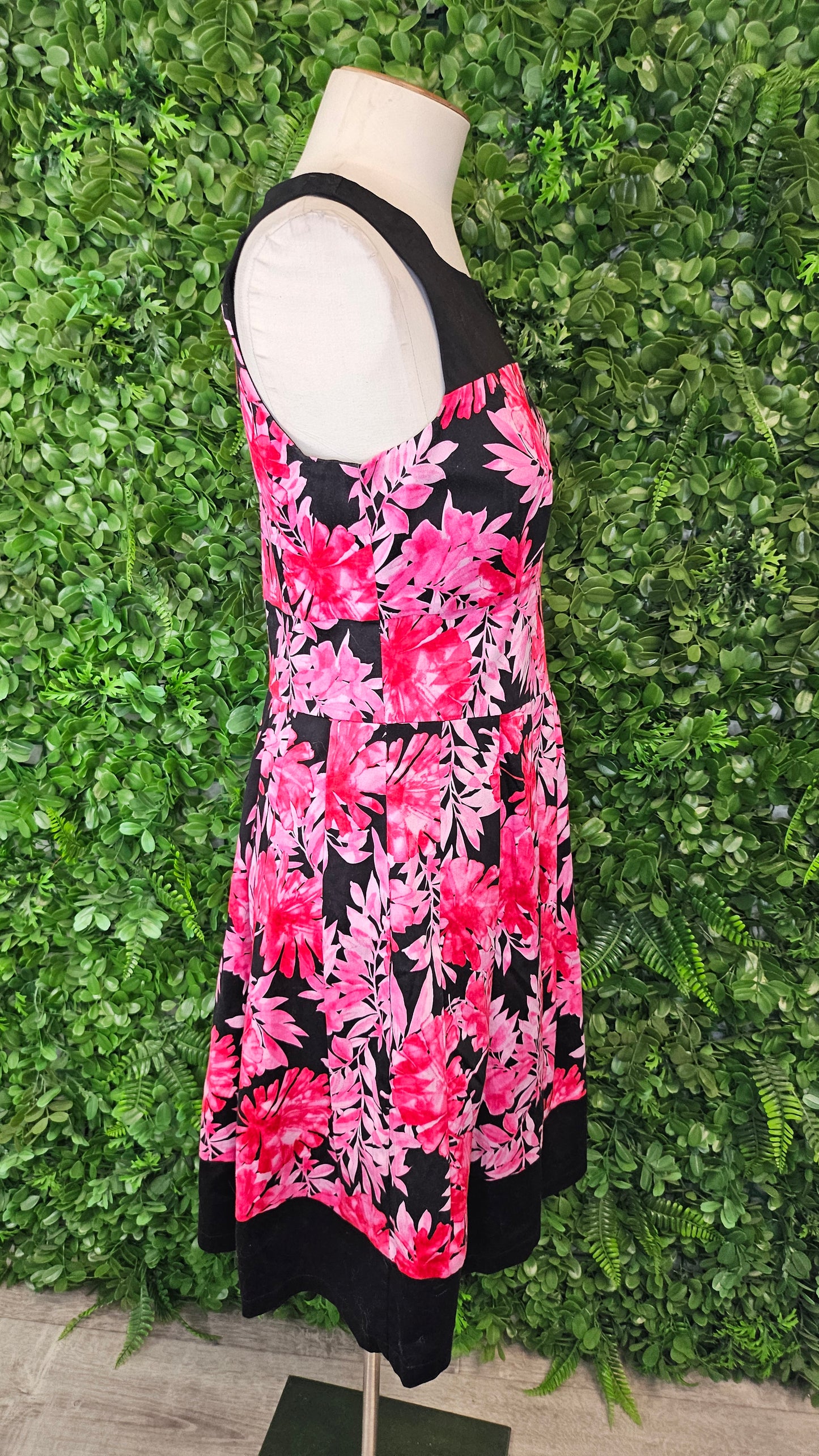 L'officiel Floral Fit & Flare Dress (10)