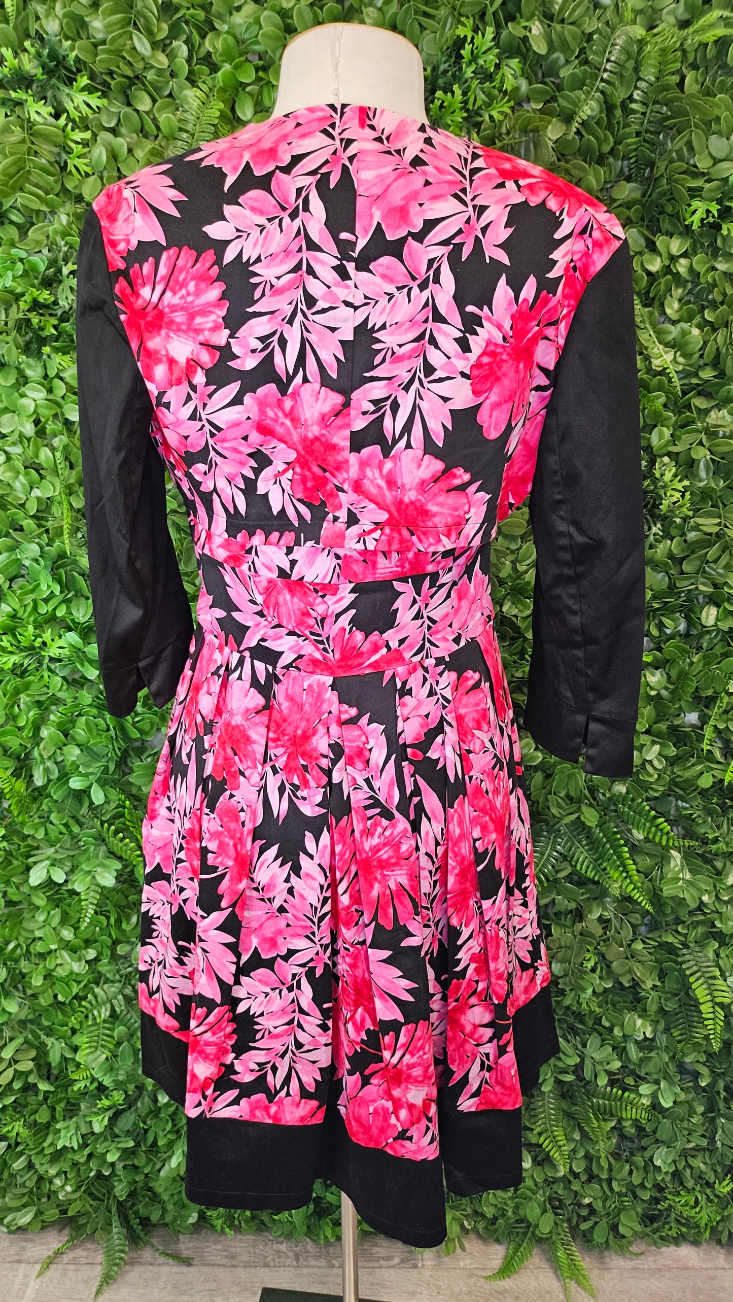 L'officiel Floral Fit & Flare Dress (10)