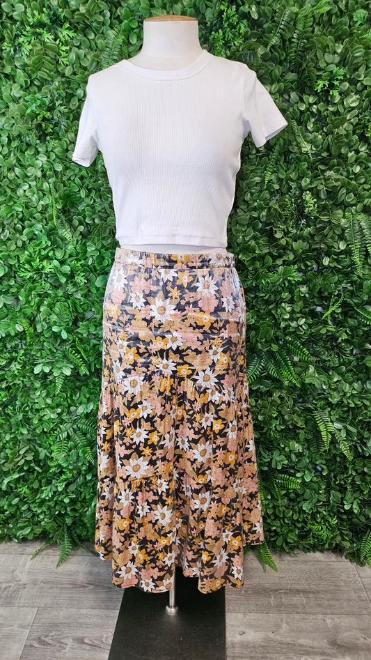 Drama The Label Floral Maxi Skirt (14)