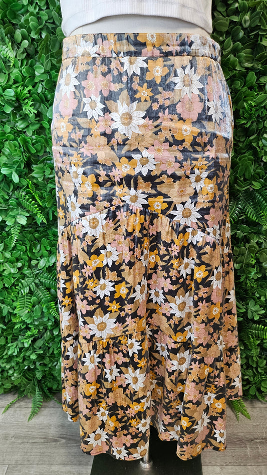 Drama The Label Floral Maxi Skirt (14)