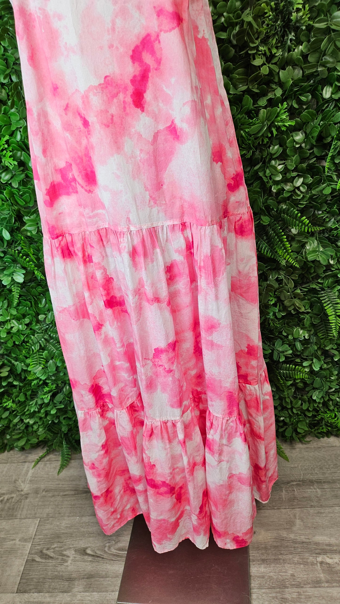 Witchery Pink Tiered Sundress (8)