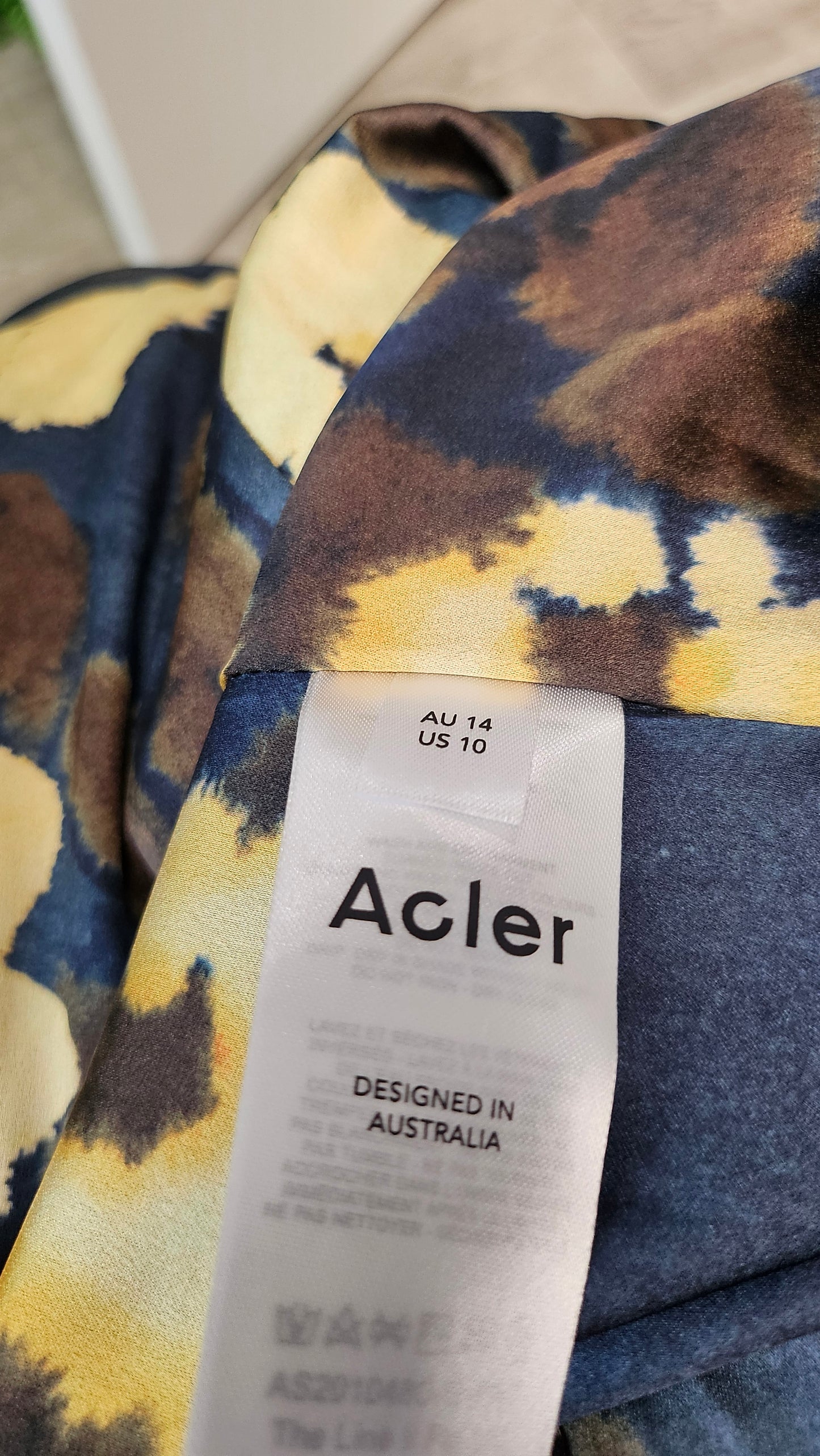 Acler Multi Floral Print Dress (14)