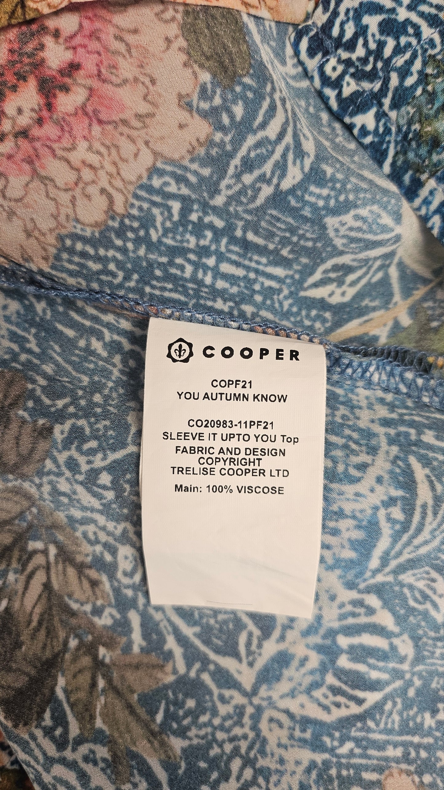 Cooper Floral Sleeve It Up To You Top (12)