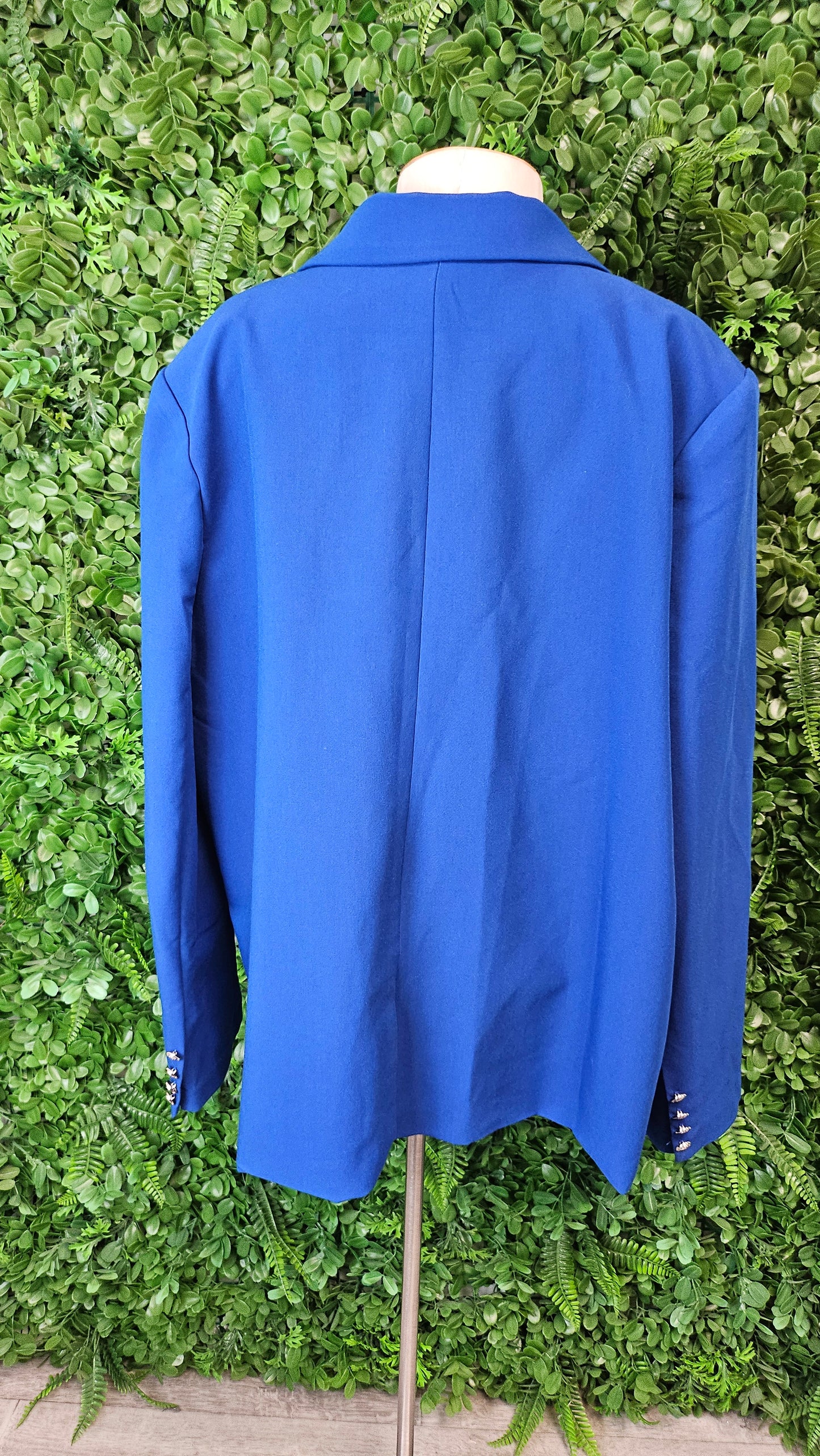 Gordon Smith Cobalt Blue Double Breasted Blazer (20)