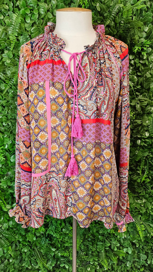 Molly Bracken Multi Boho Top (14)
