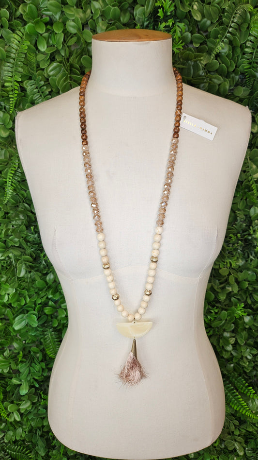 Stella & Gemma  Beaded Necklace NEW