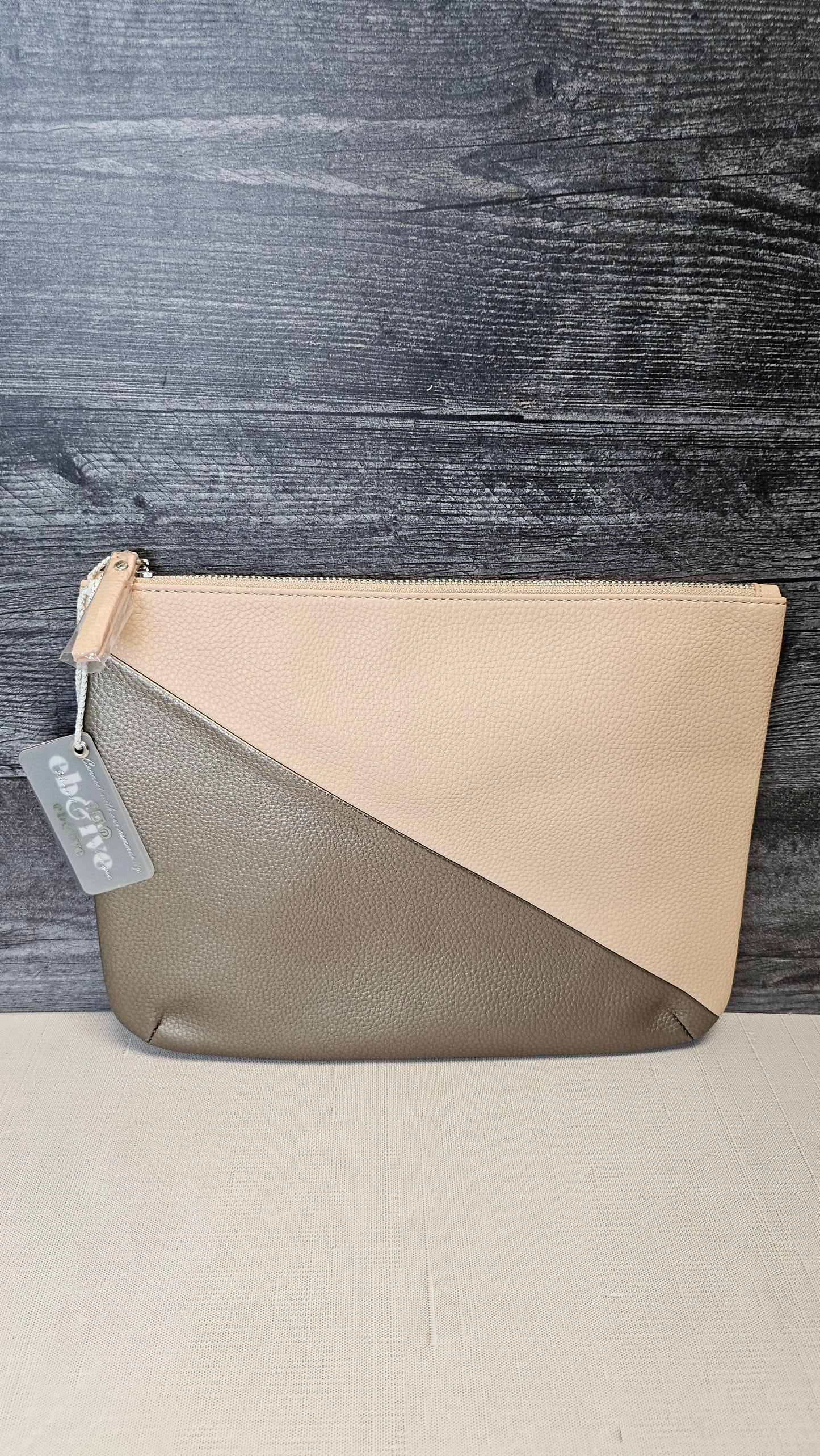 Eb & Ive  Two Toned Clutch BNWT