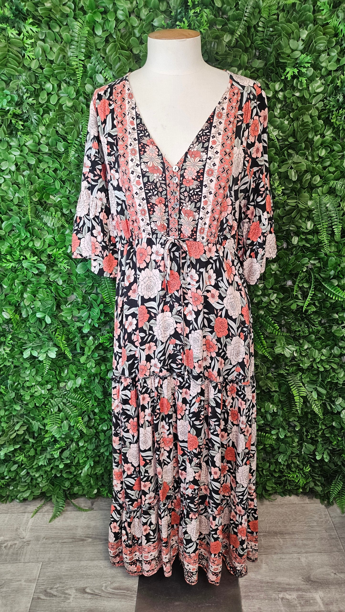 Label of Love Print Boho Dress (14)