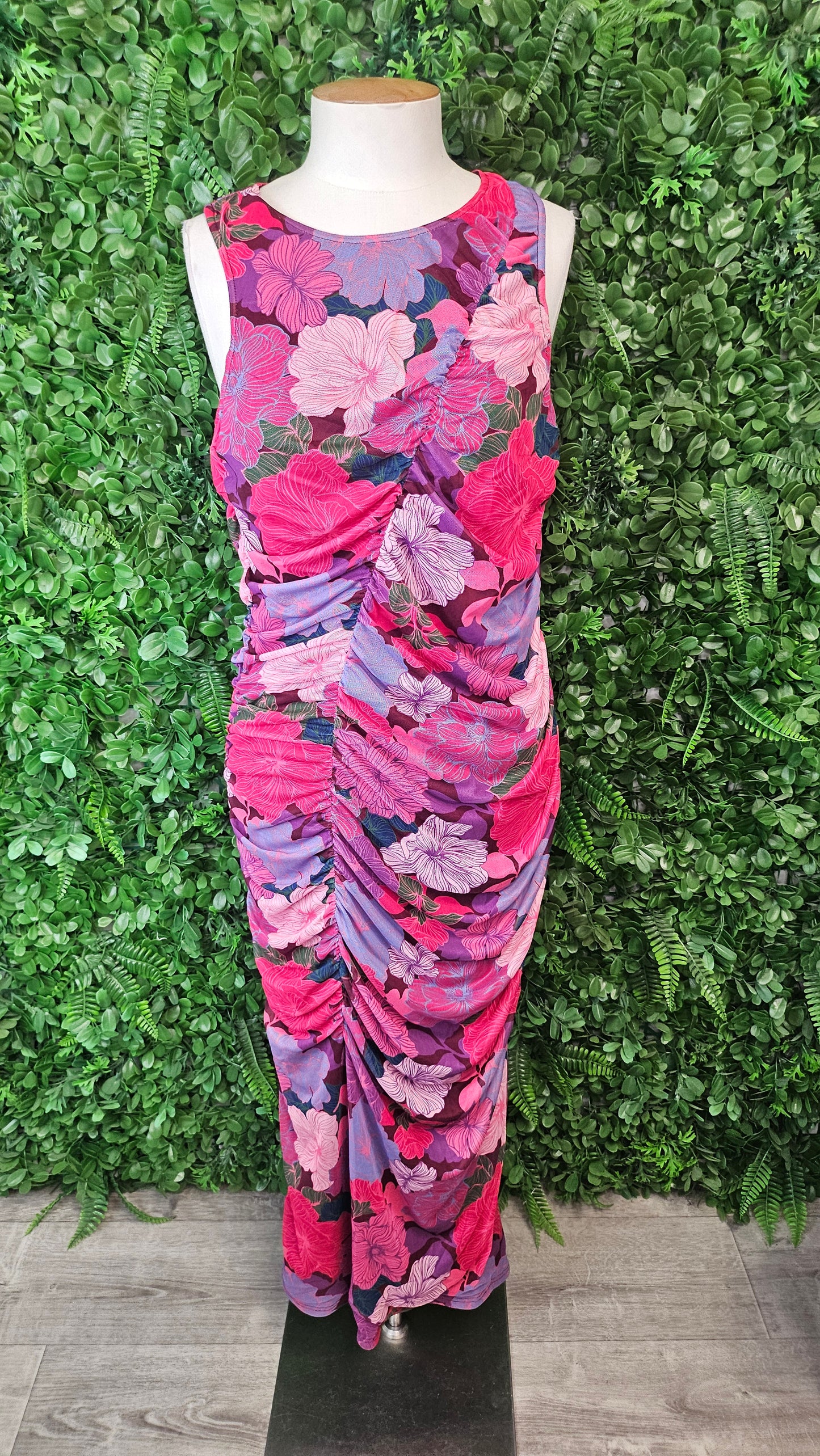 Mink Pink Floral Lexi Midi Dress BNWT (12-14)