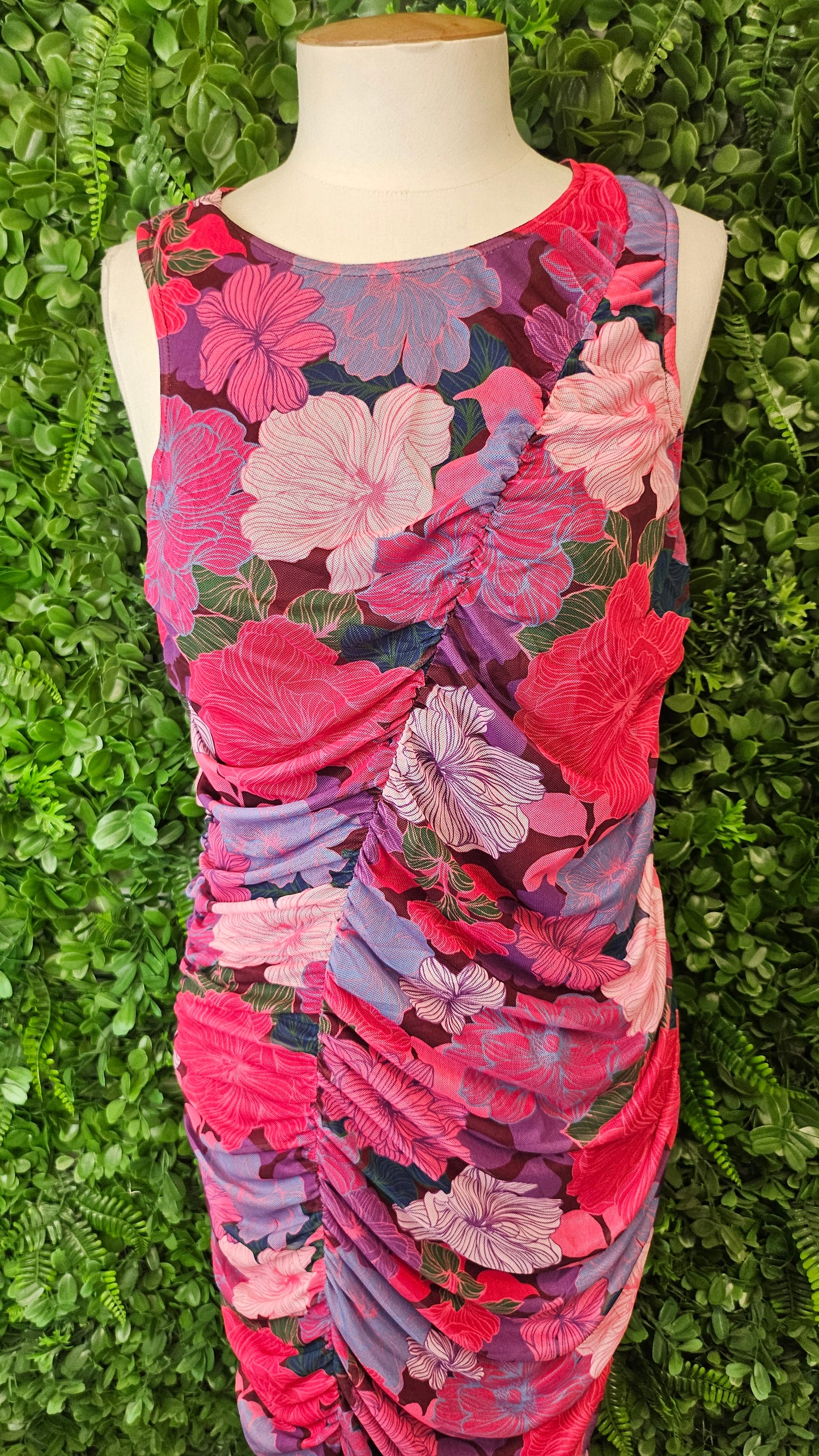 Mink Pink Floral Lexi Midi Dress BNWT (12-14)