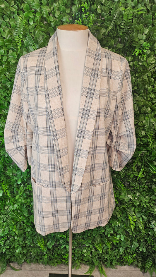 Et Alia Multi Check Blazer (10)