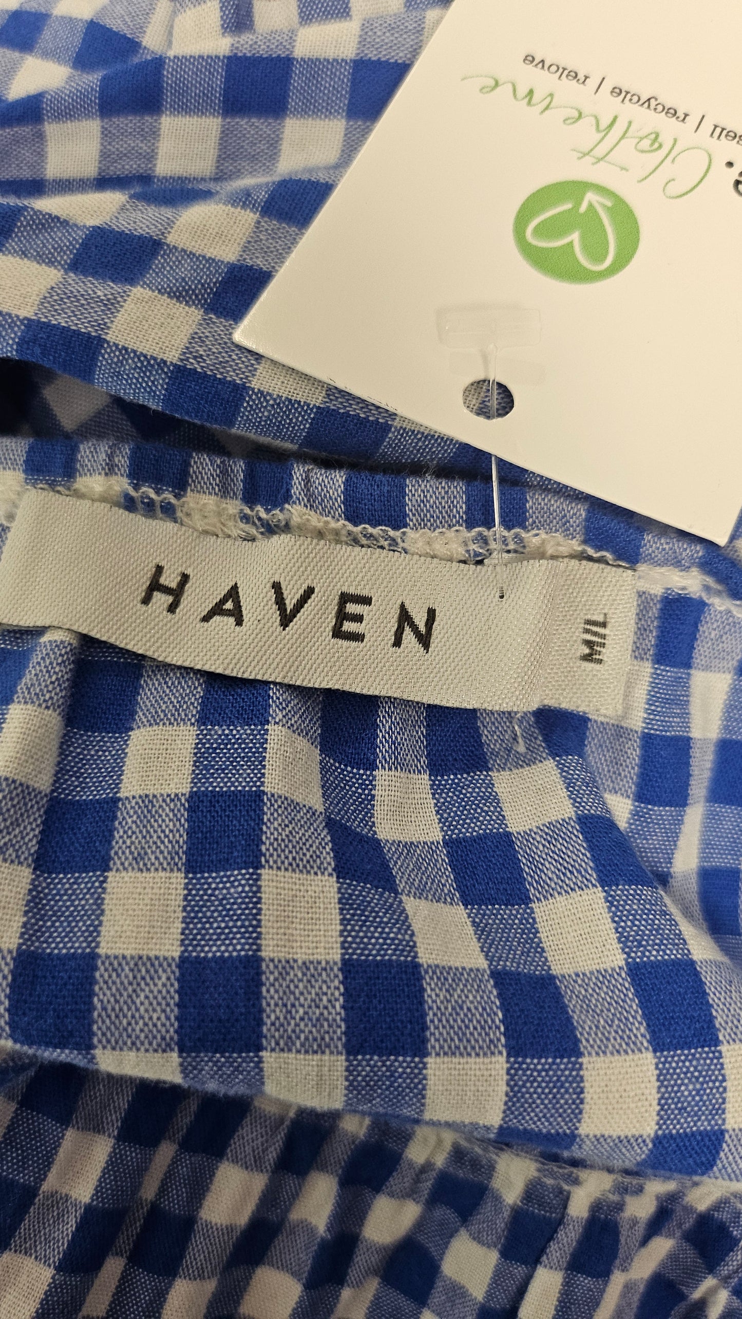 Haven Blue Check Sundress (14)