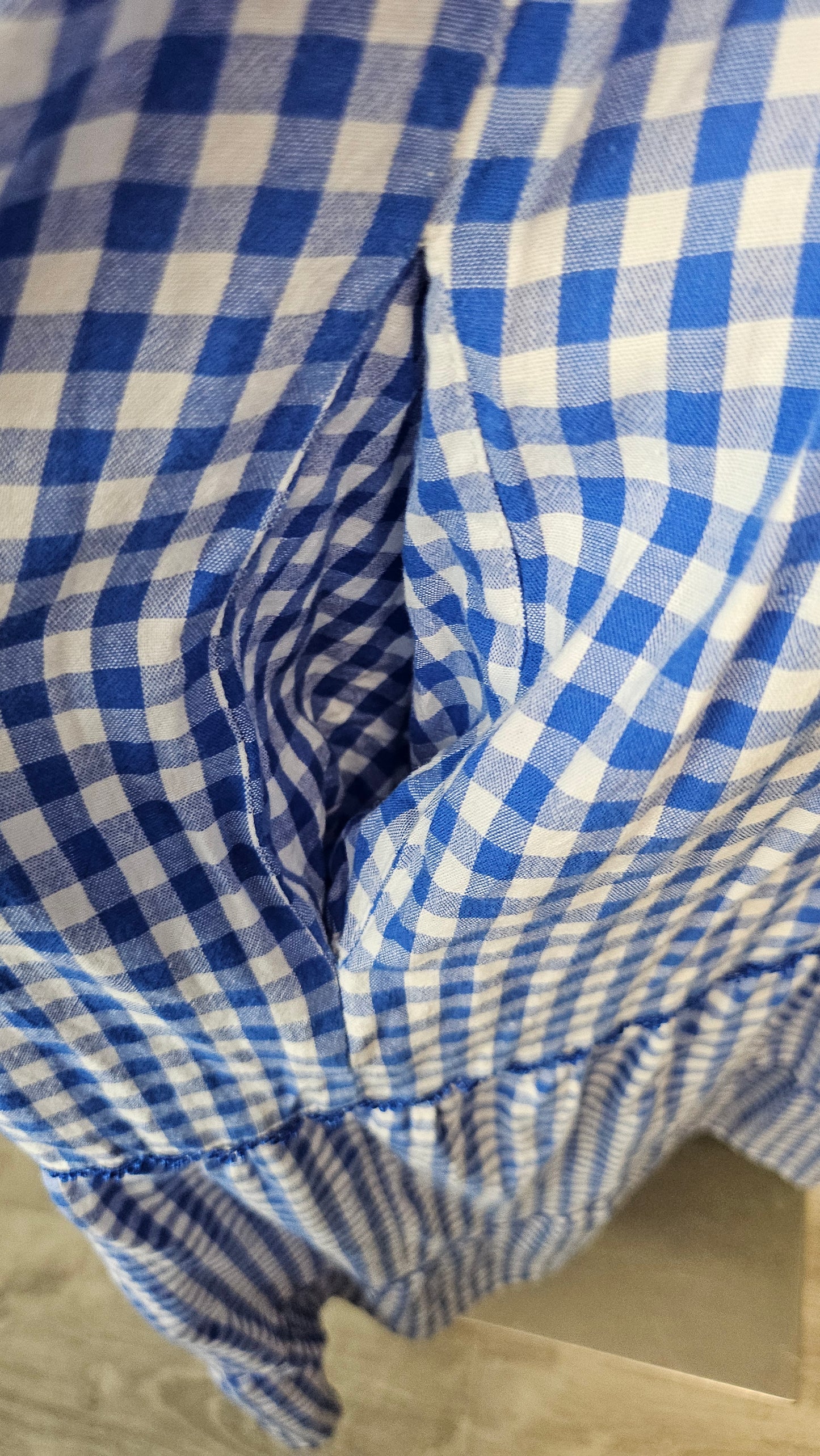 Haven Blue Check Sundress (14)