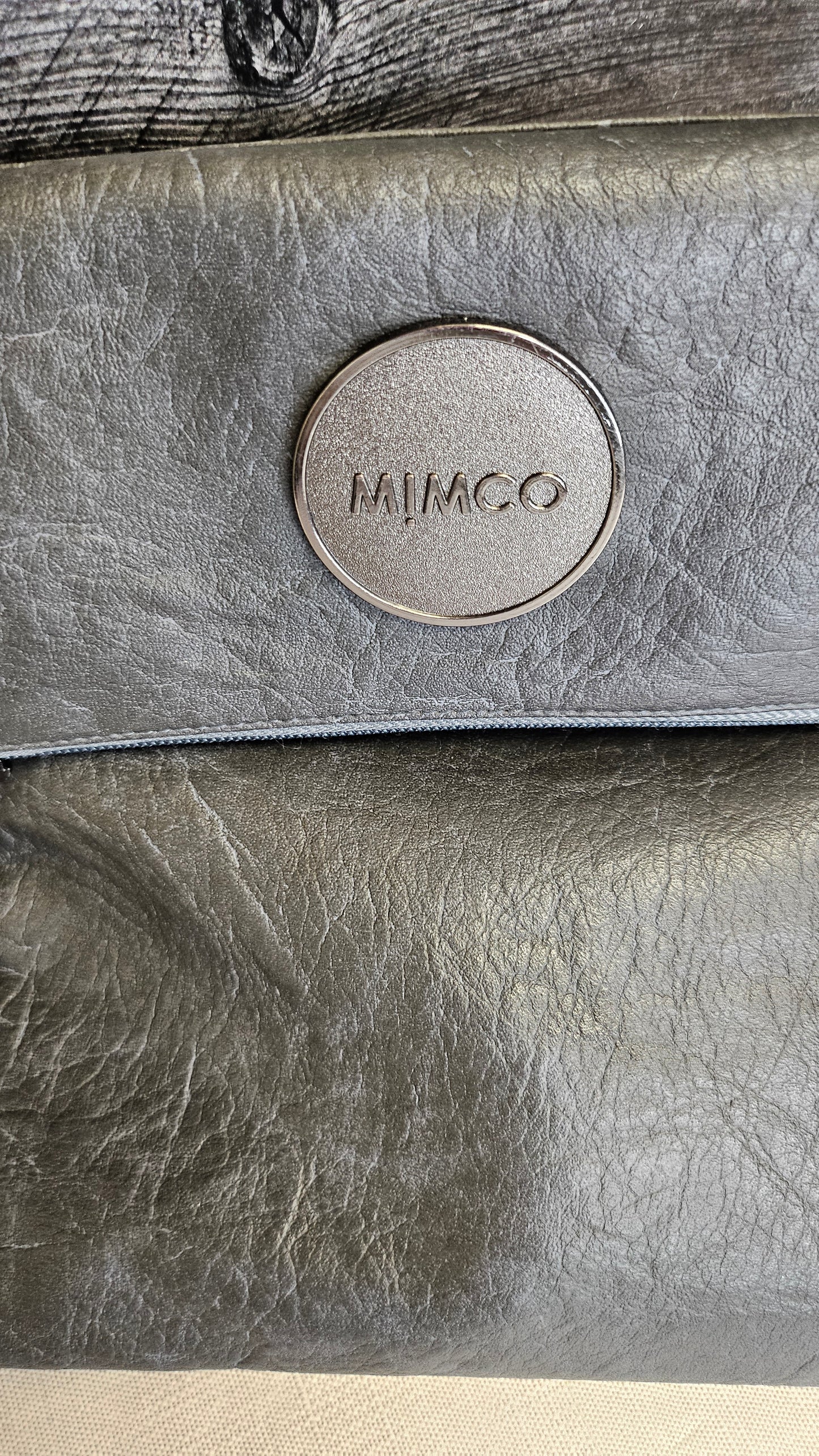 Mimco Grey Bag 24x22cm