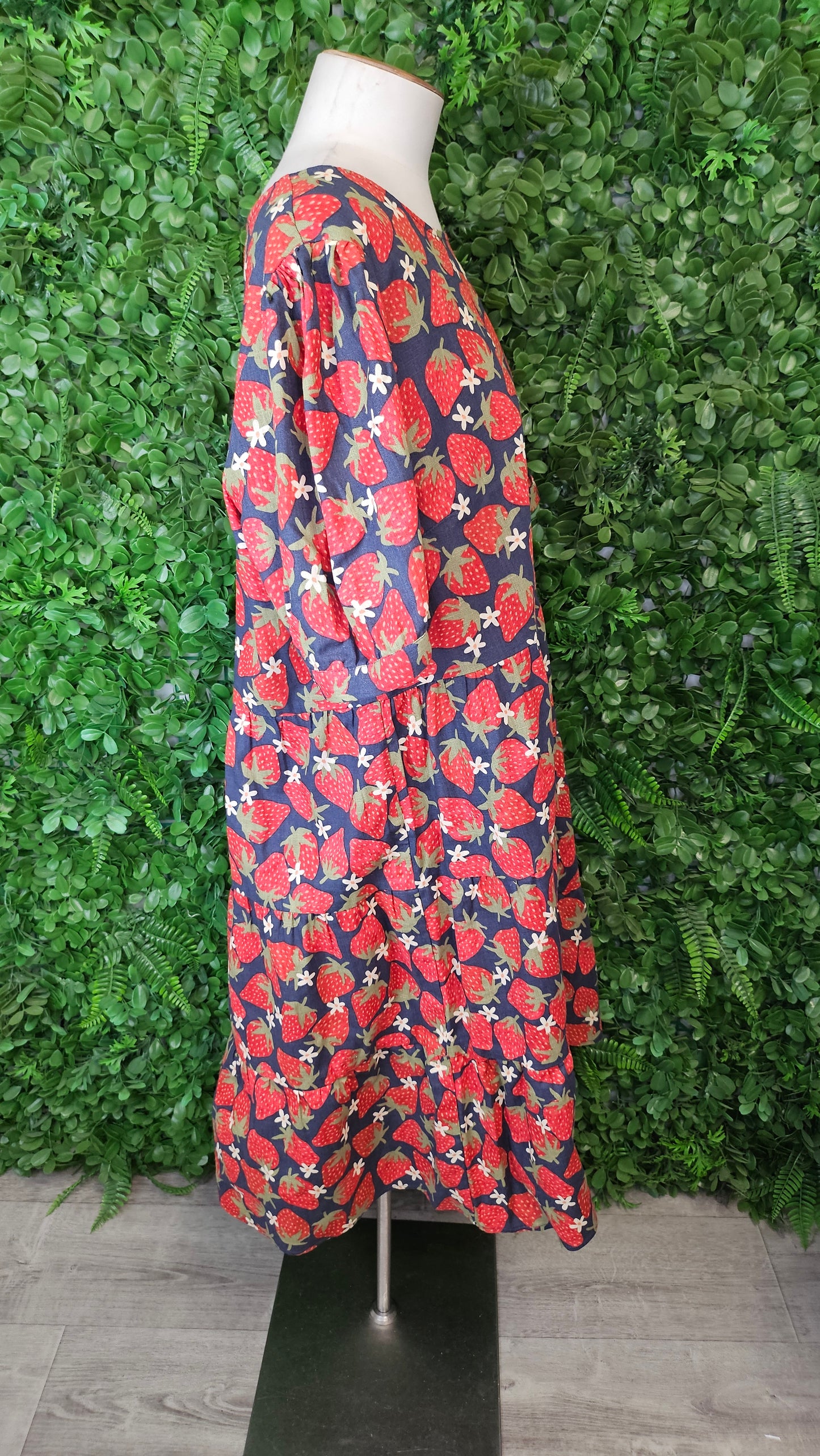 Princess Highway Print Strawberry Dress (18)