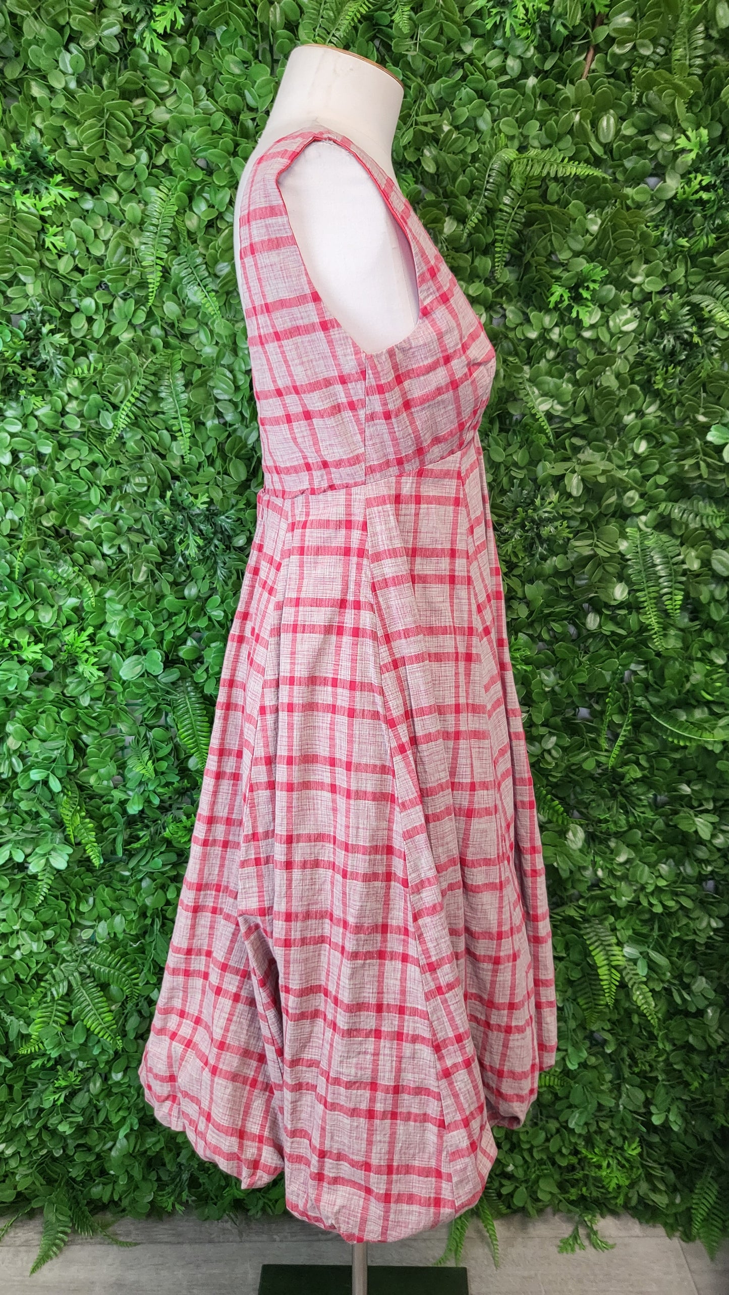 Annah Stretton Plaid Rosette Dress (8)