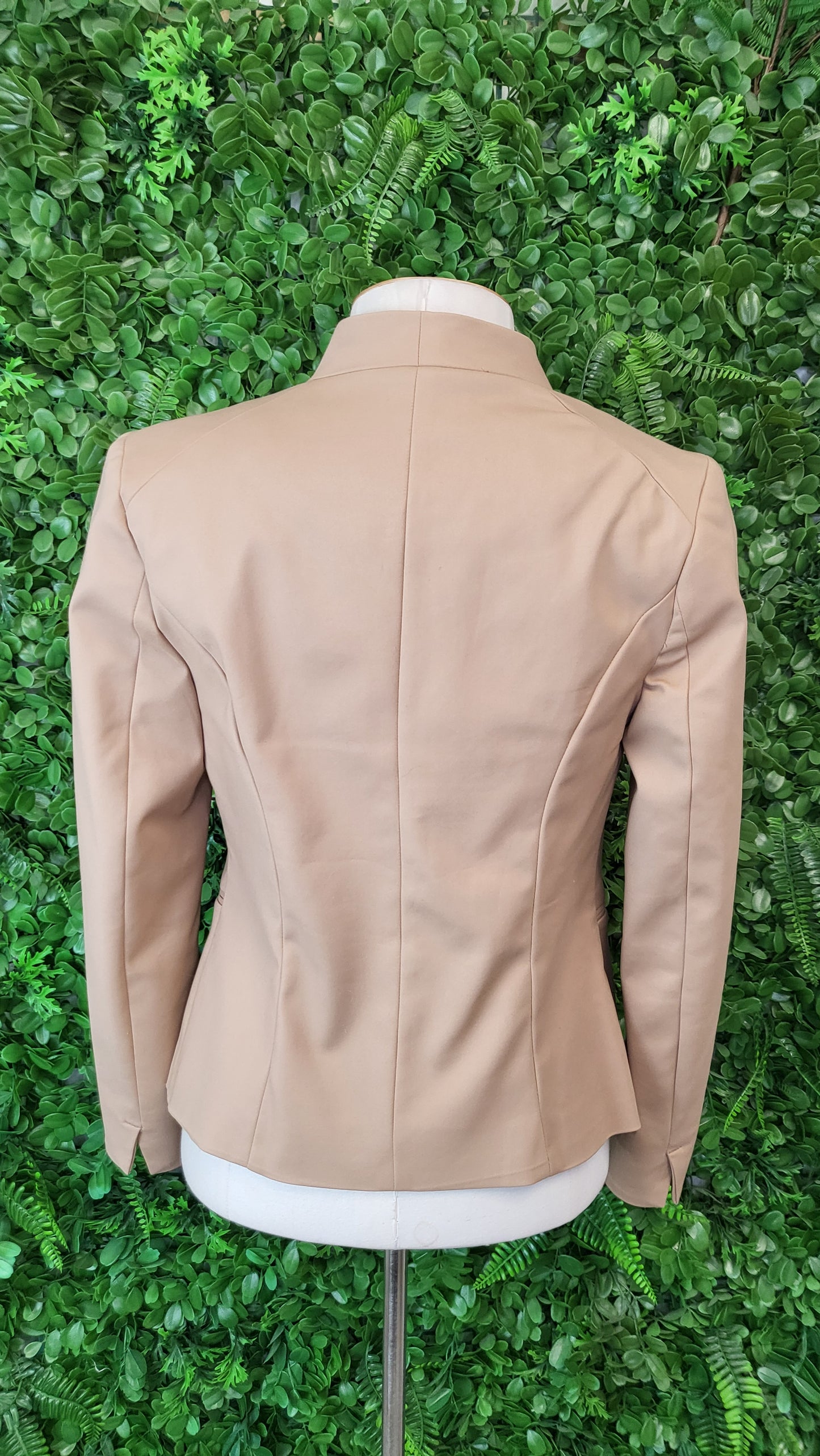 Forever New Tan Open Blazer (8)
