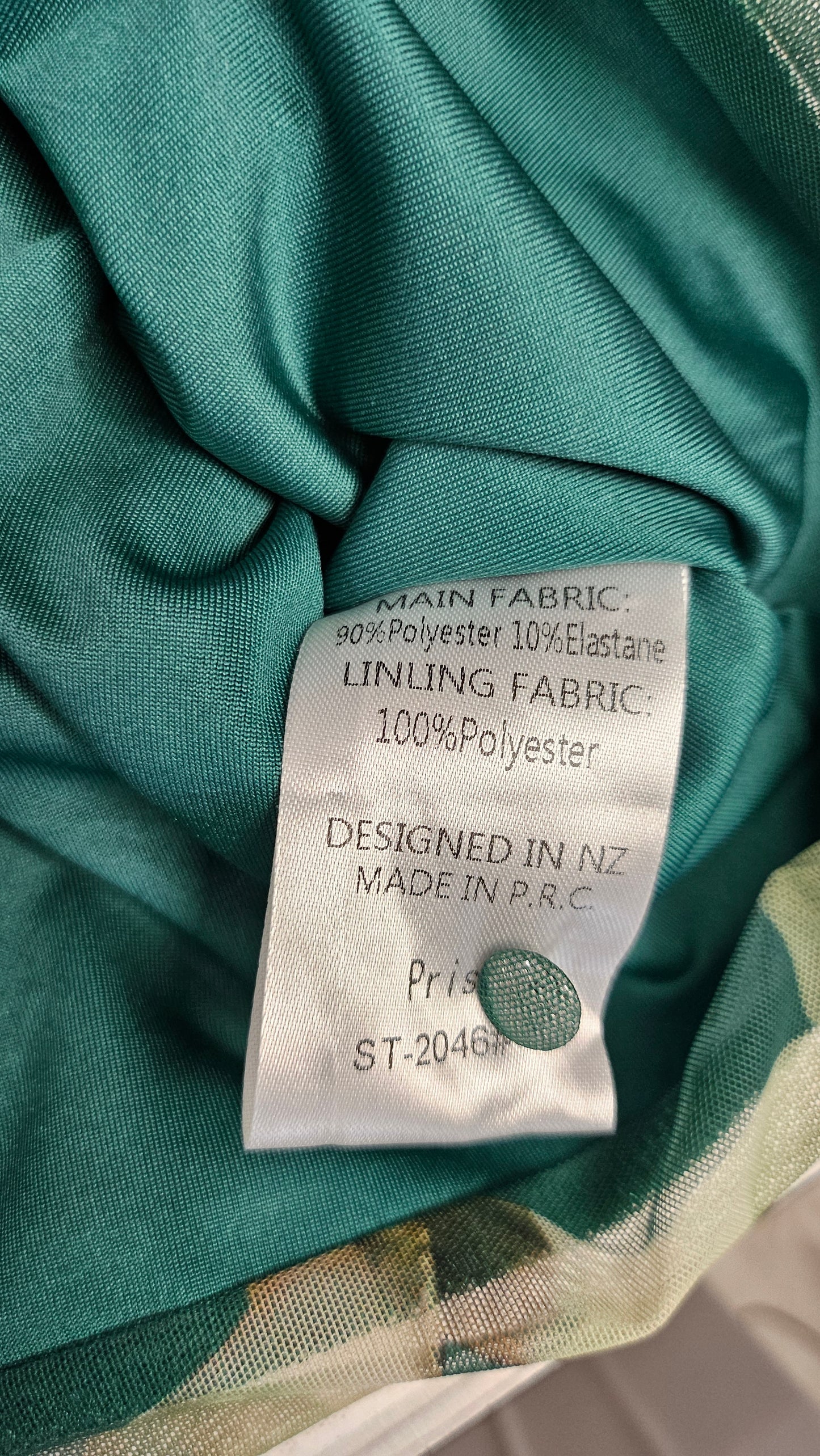 Stories Be Told Green Floral Mesh Top (14)